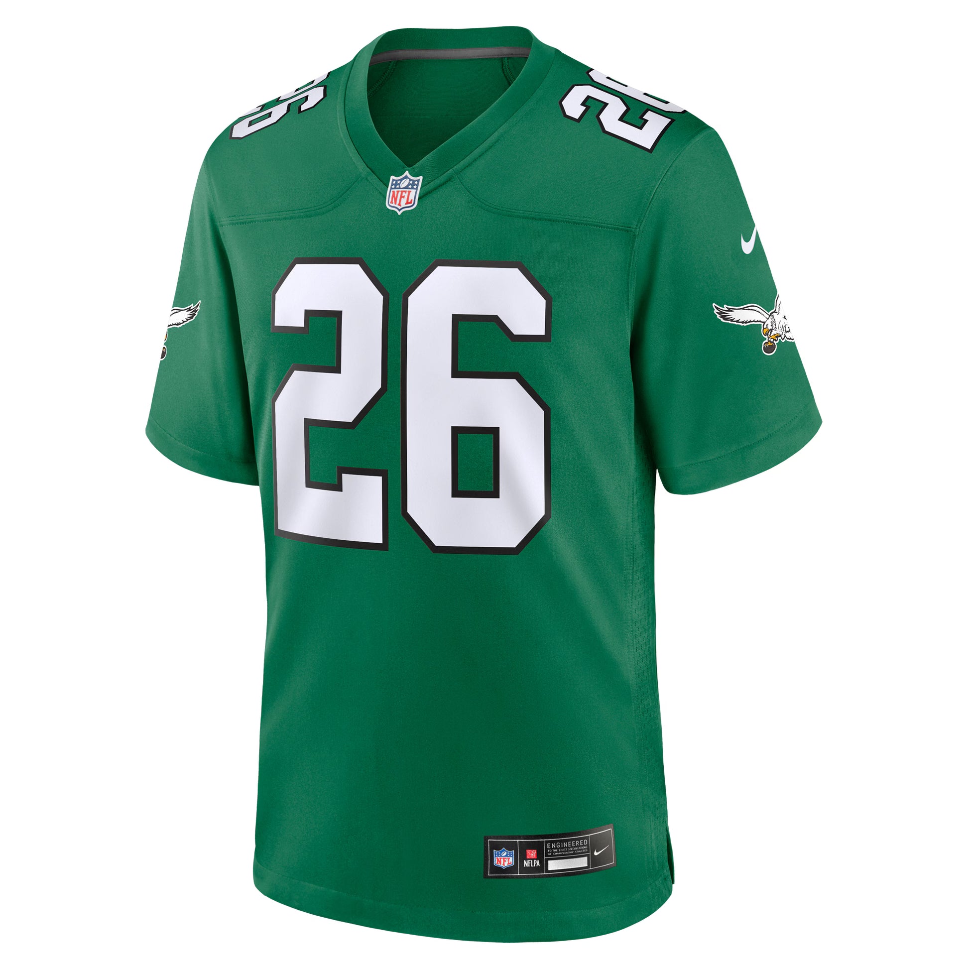 Saquon Barkley Philadelphia Eagles Nike Alternate Game Jersey -  Kelly Green