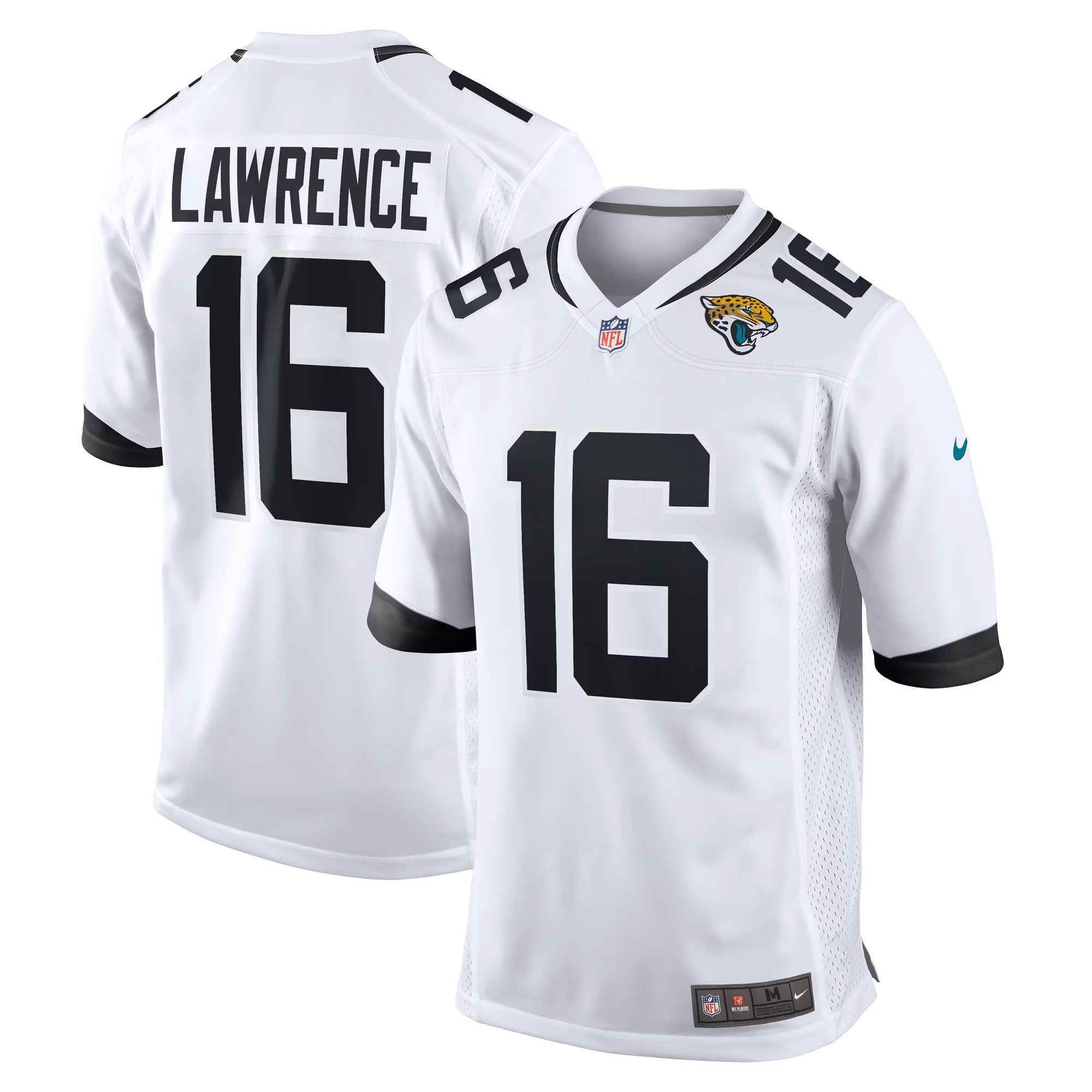 Trevor Lawrence Jacksonville Jaguars Nike White Game Jersey - White