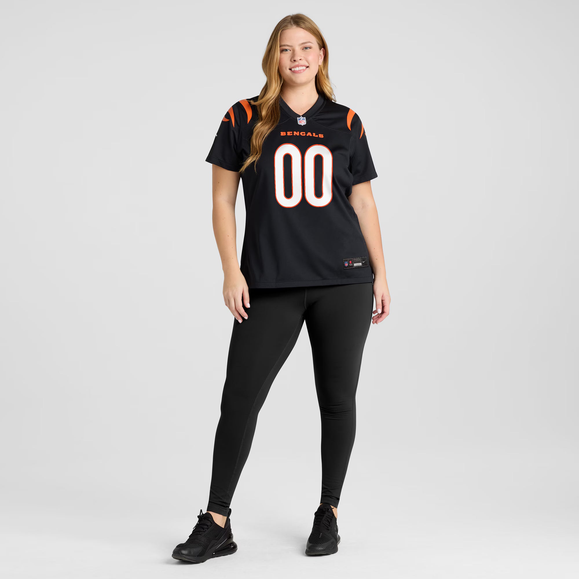 Cincinnati Bengals Nike Women's Game Custom Jersey - Black