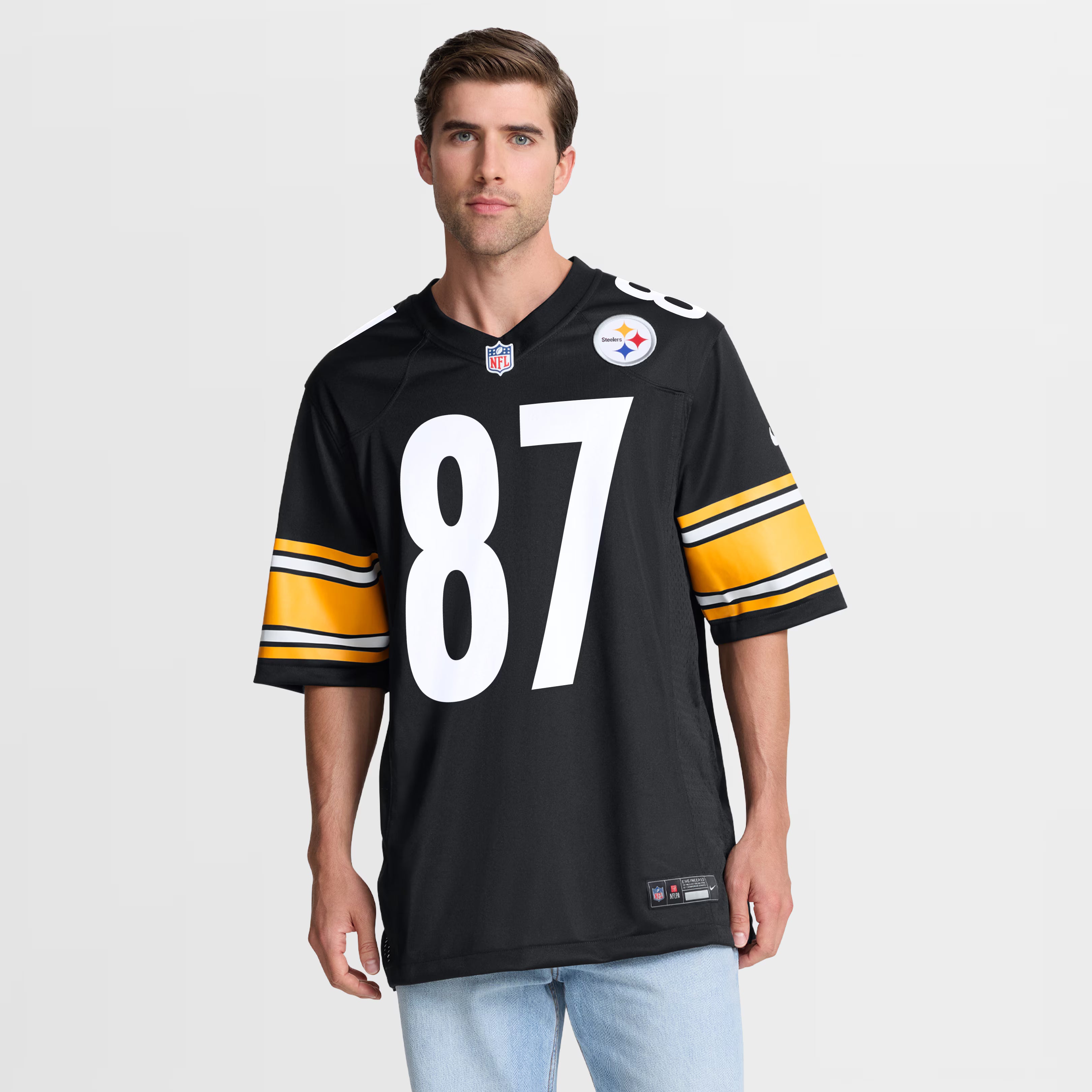 Matt Sokol Pittsburgh Steelers Nike Team Game Jersey -  Black
