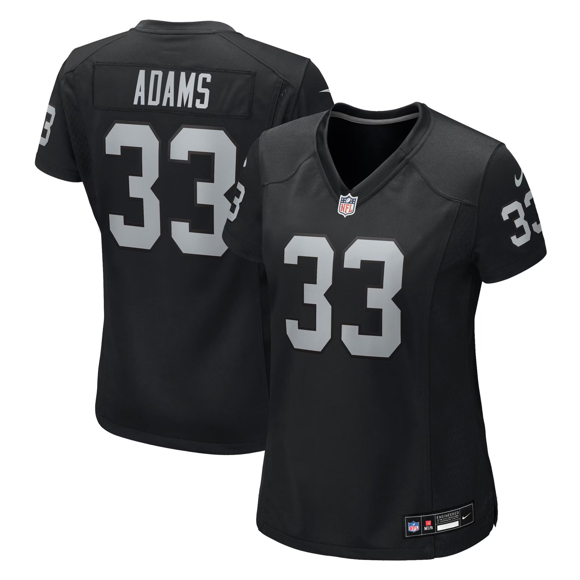 Jamal Adams Las Vegas Raiders Nike Women's Team Game Jersey -  Black