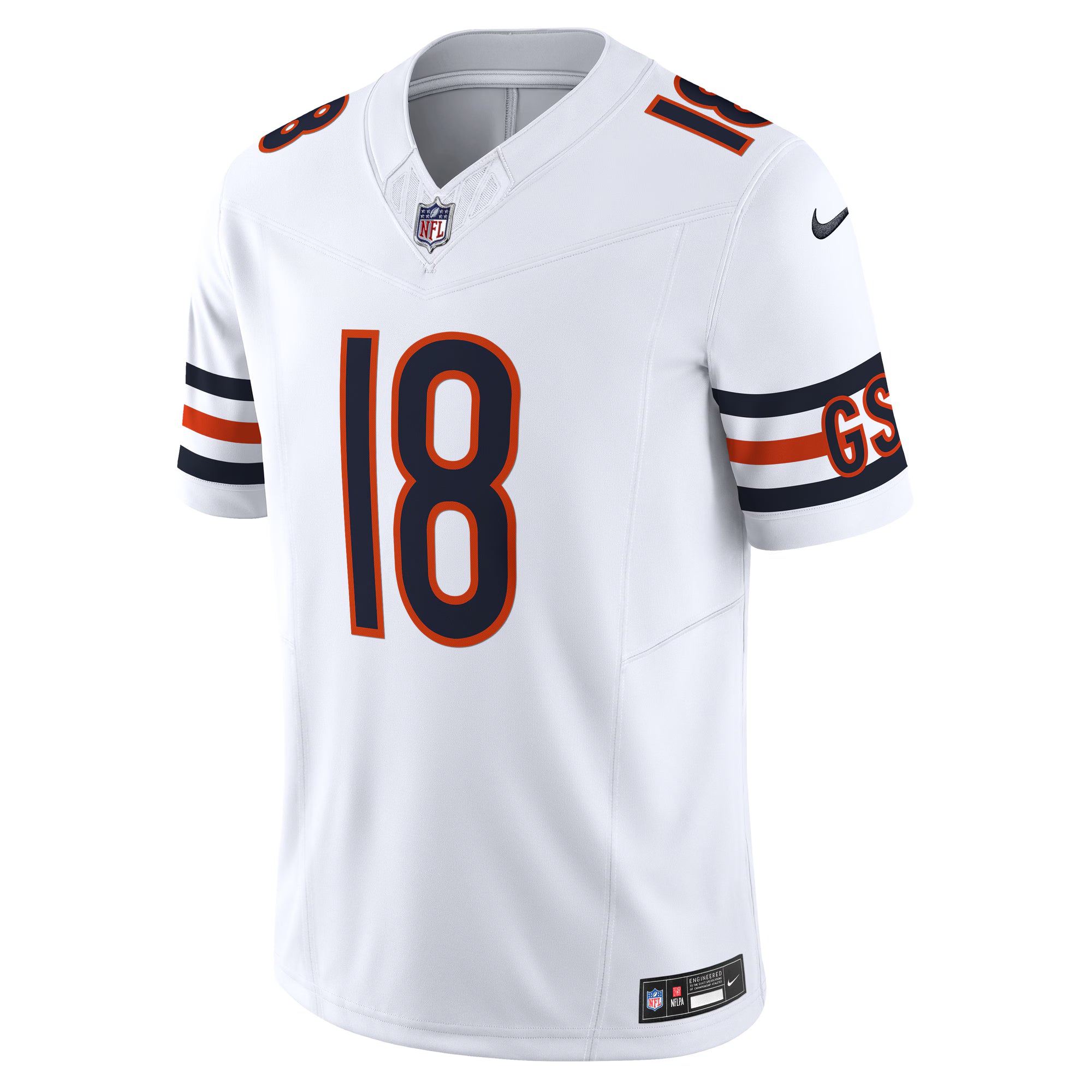 Caleb Williams Chicago Bears Nike Vapor F.U.S.E. Limited Jersey - White