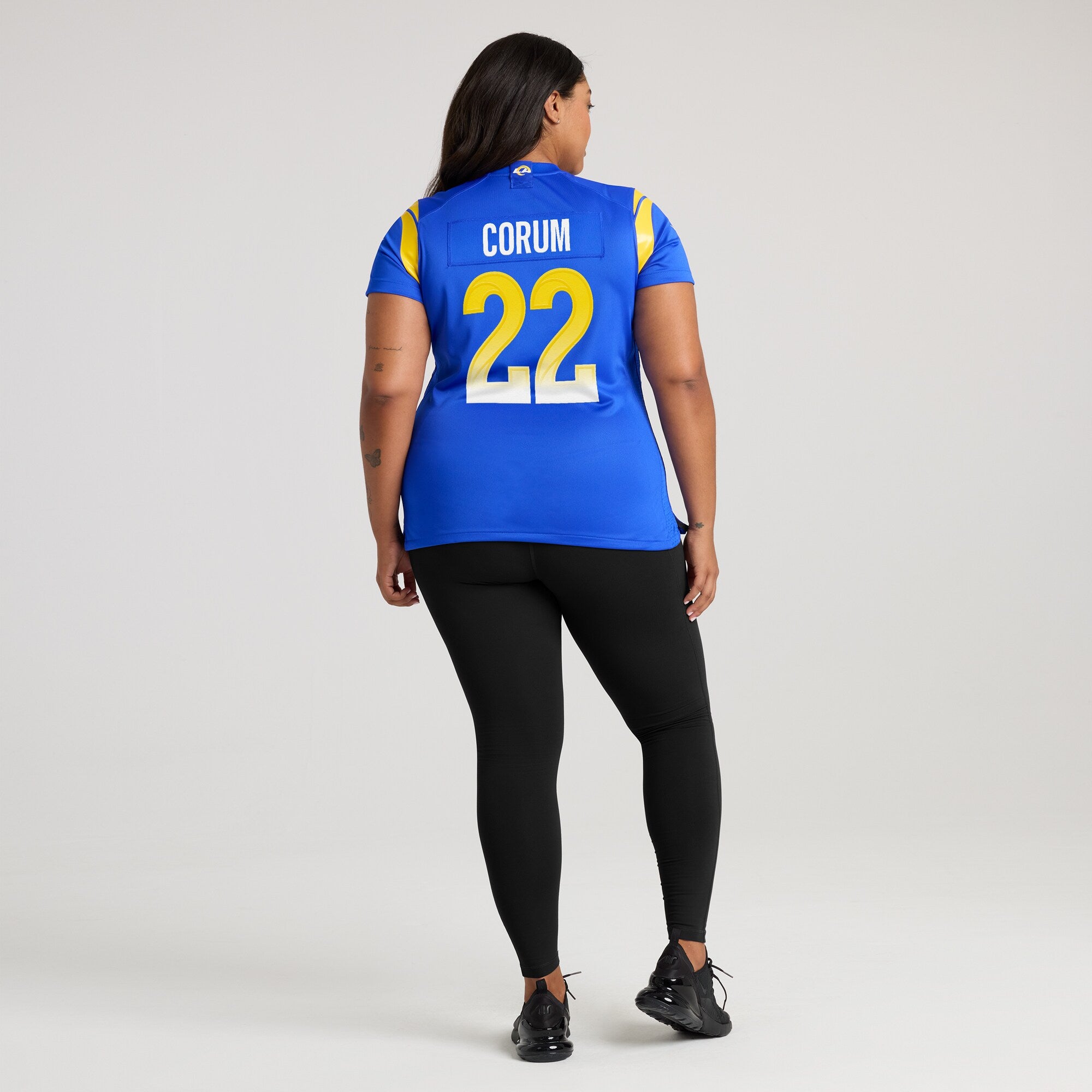Blake Corum Los Angeles Rams Nike Women's  Game Jersey -  Royal