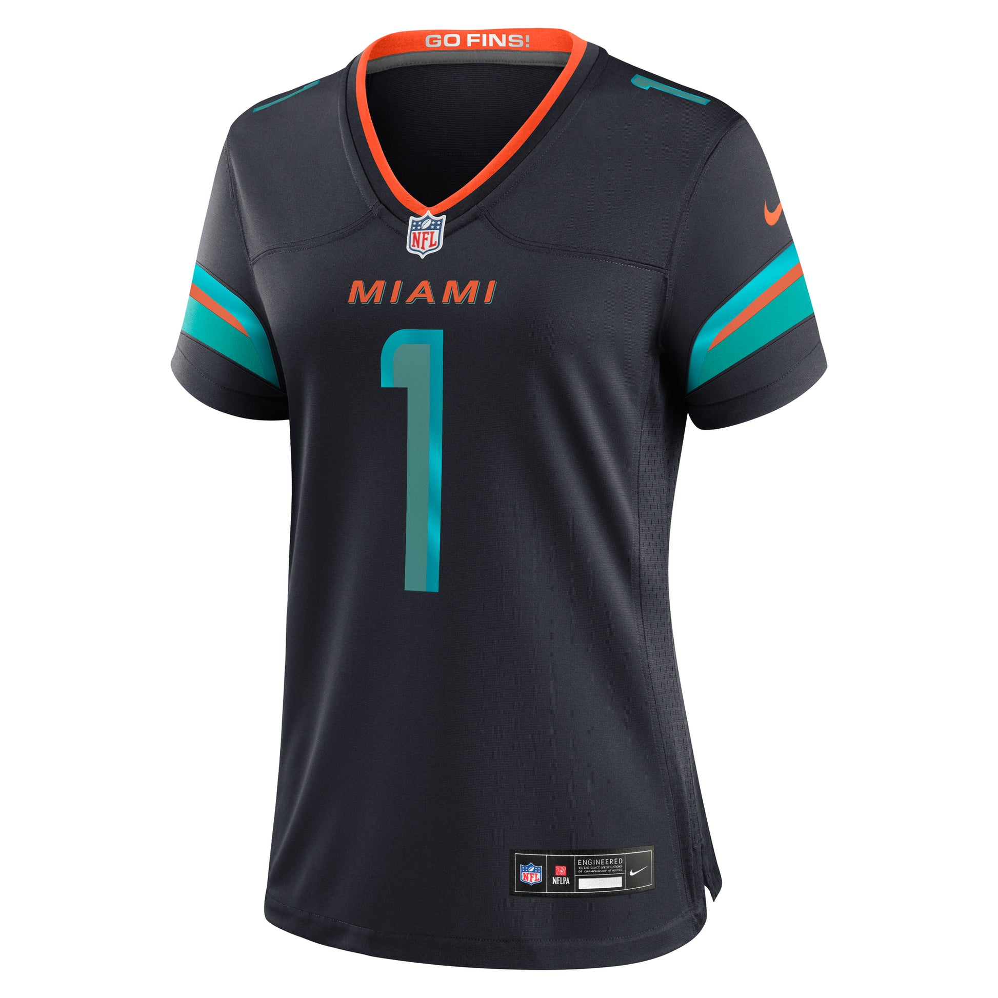Tua Tagovailoa Miami Dolphins Nike Women's 2025 Rivalries Collection Game Jersey - Pitch Blue