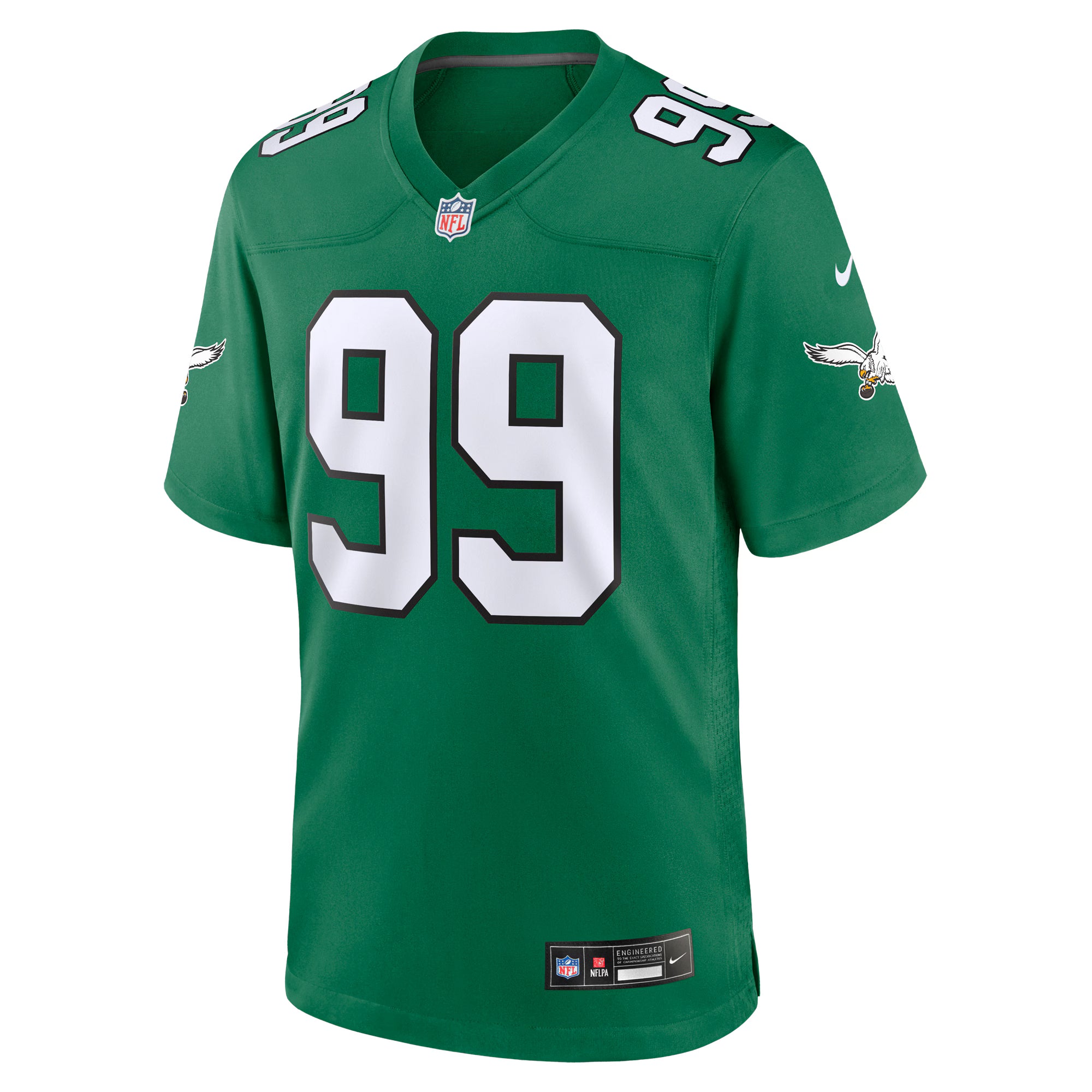 Jerome Brown Philadelphia Eagles Nike Retired Player Alternate Game Jersey - Kelly Green