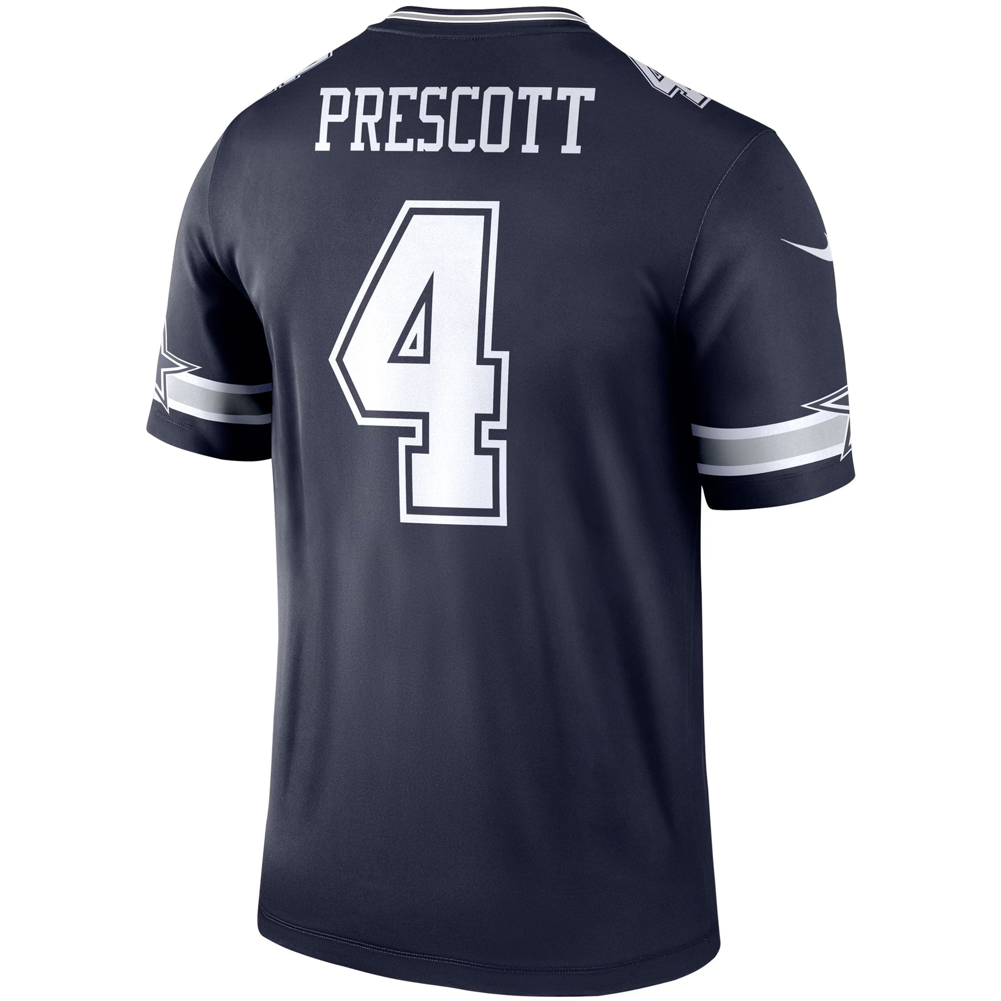 Dak Prescott Dallas Cowboys Nike Legend Player Performance Top - Navy