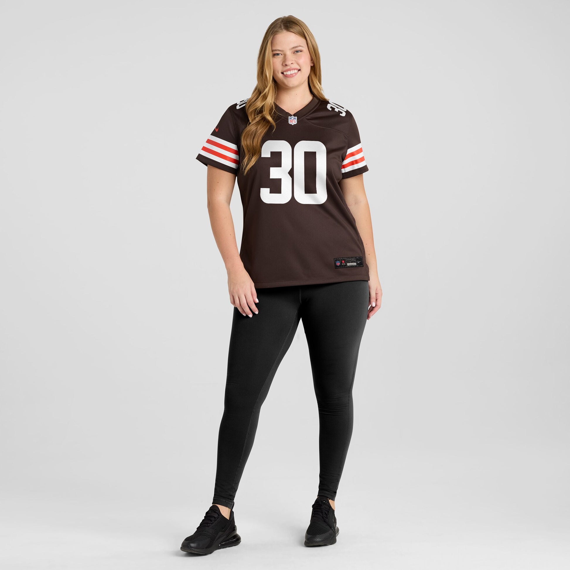 Devin Bush Cleveland Browns Nike Women's  Game Jersey -  Brown