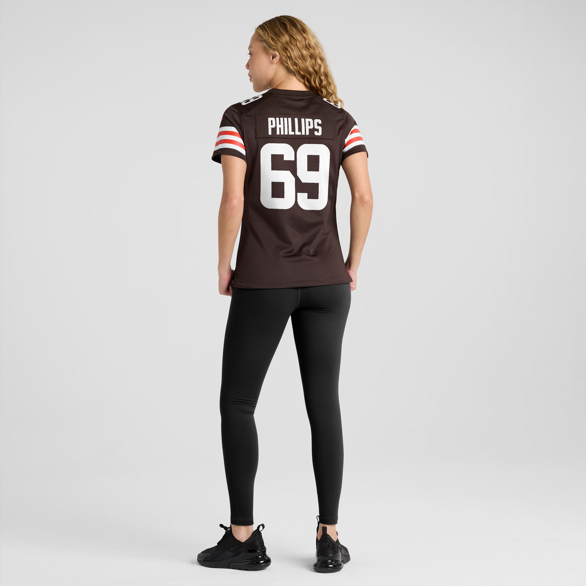Tyre Phillips Cleveland Browns Nike Women's Team Game Jersey -  Brown