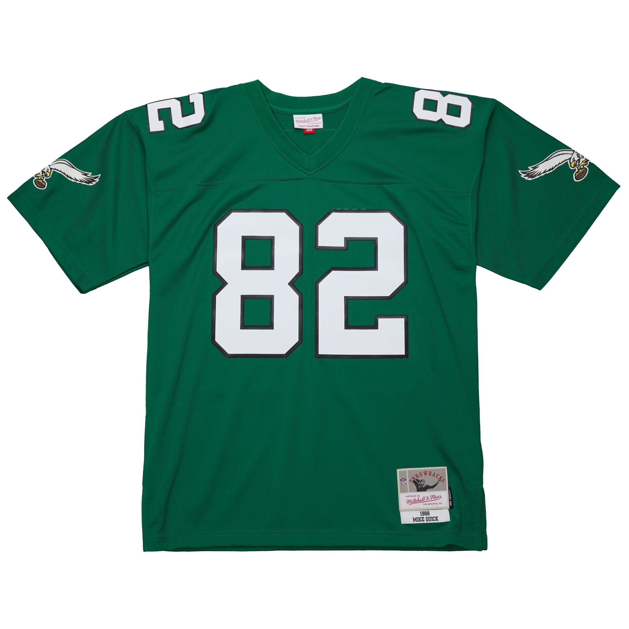 Mike Quick Philadelphia Eagles Mitchell &amp; Ness Legacy Replica Jersey - Kelly Green