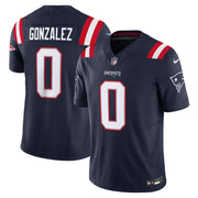 Christian Gonzalez New England Patriots Nike Vapor F.U.S.E. Limited Jersey - Navy