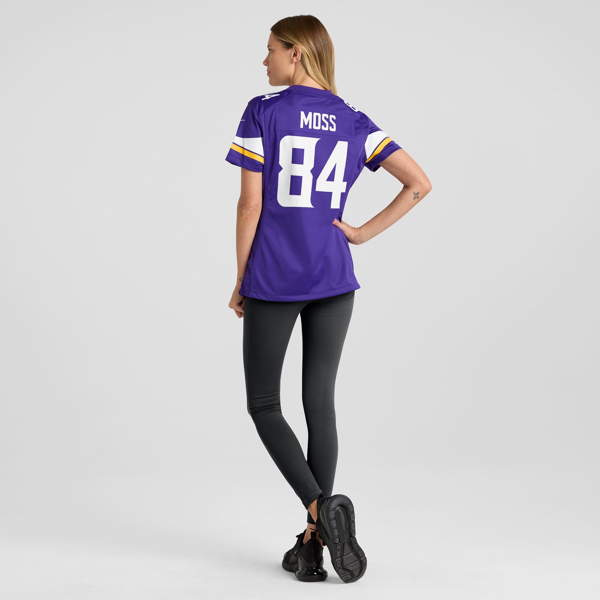 Randy Moss Minnesota Vikings Nike Women's Game Retired Player Jersey - Purple