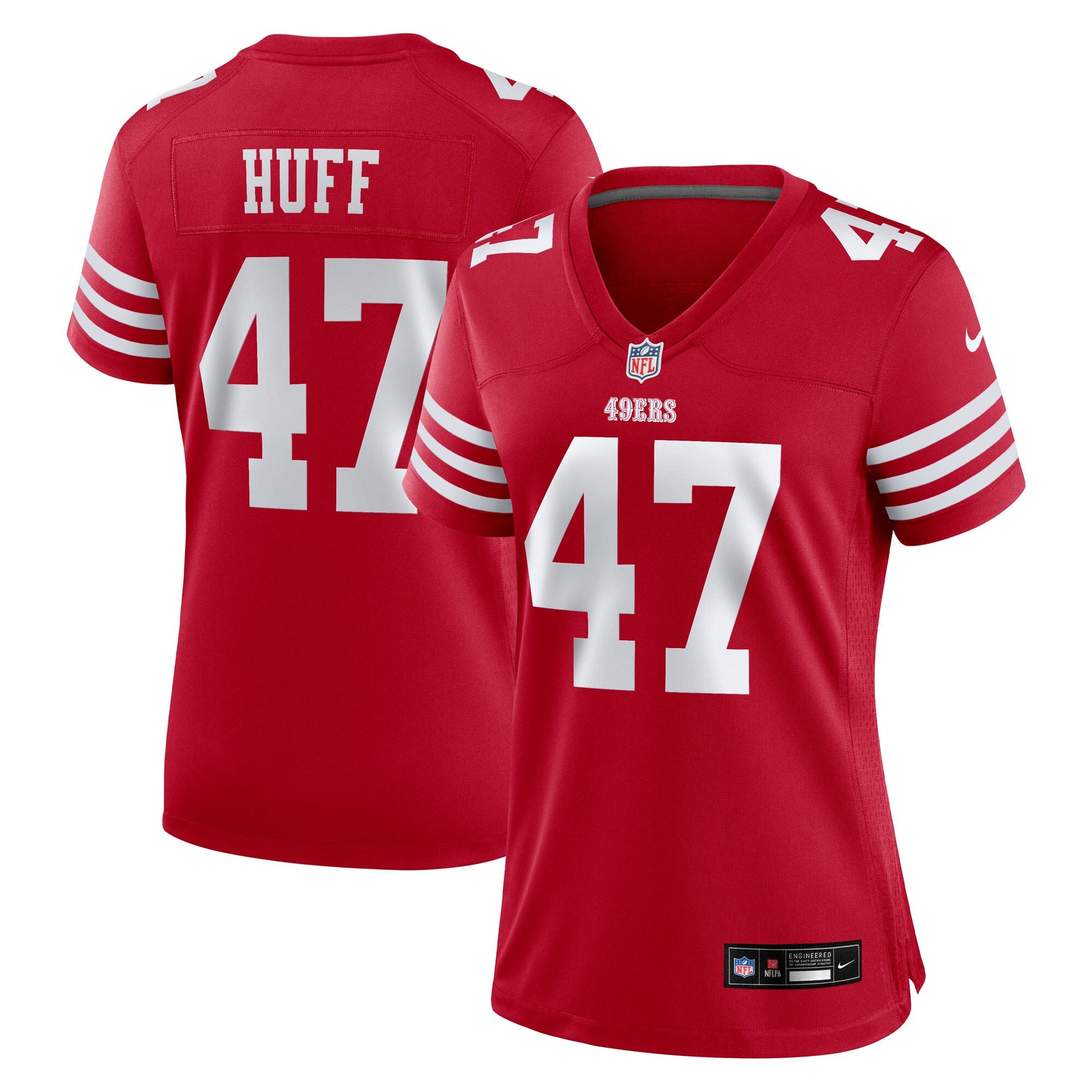 Bryce Huff San Francisco 49ers Nike Women's Team Game Jersey -  Scarlet