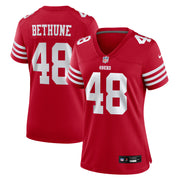 Tatum Bethune San Francisco 49ers Nike Women's Team Game Jersey -  Scarlet