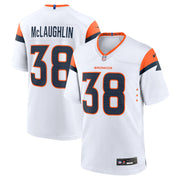 Jaleel McLaughlin Denver Broncos Nike Game Jersey -  White