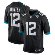 Travis Hunter Jacksonville Jaguars Nike 2025 NFL Draft First Round Pick Alternate Game Player Jersey - Black