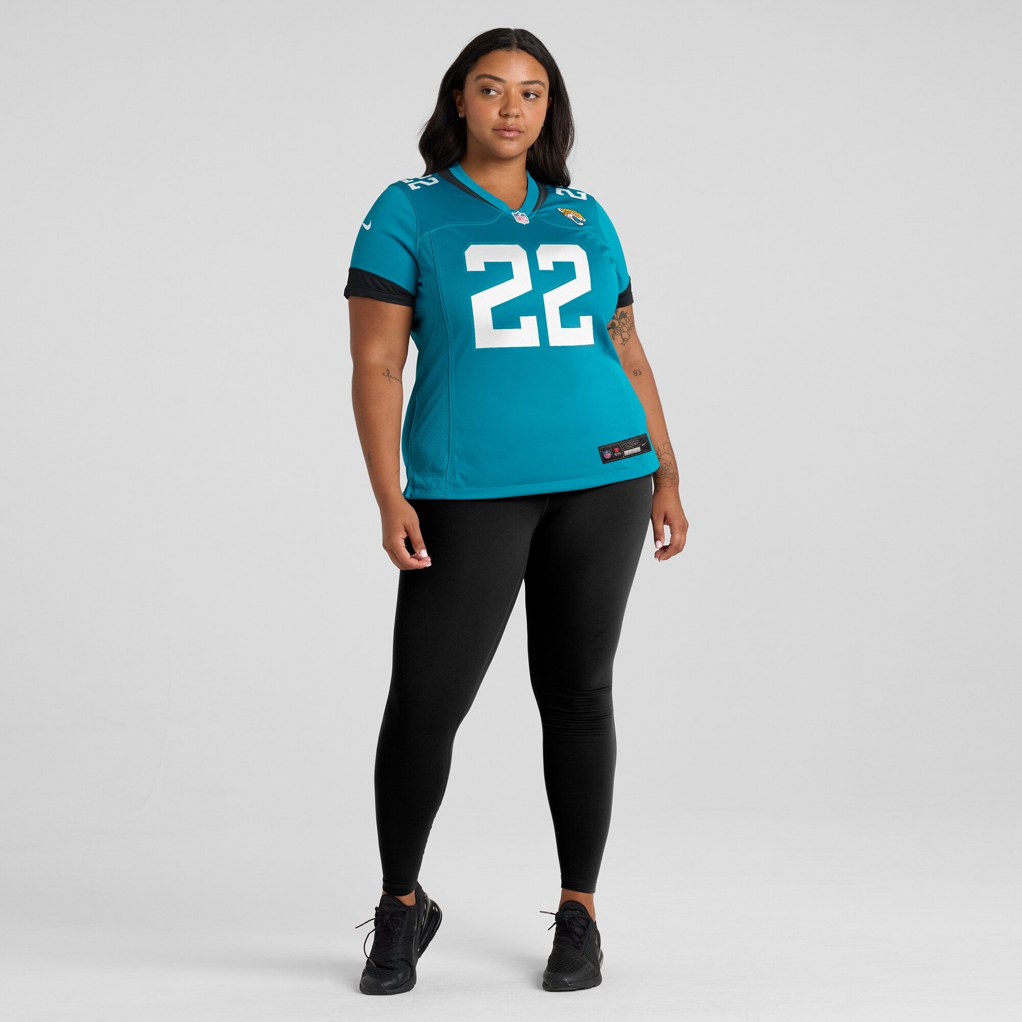 Jarrian Jones Jacksonville Jaguars Nike Women's  Game Jersey -  Teal