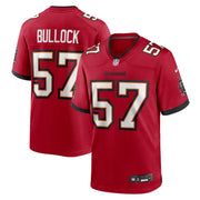 John Bullock Tampa Bay Buccaneers Nike Team Game Jersey -  Red