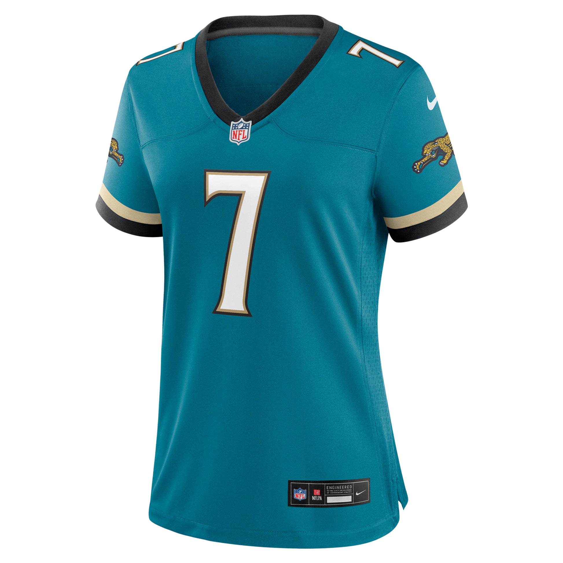 Brian Thomas Jr. Jacksonville Jaguars Nike Women's Prowler Throwback Game Jersey - Teal