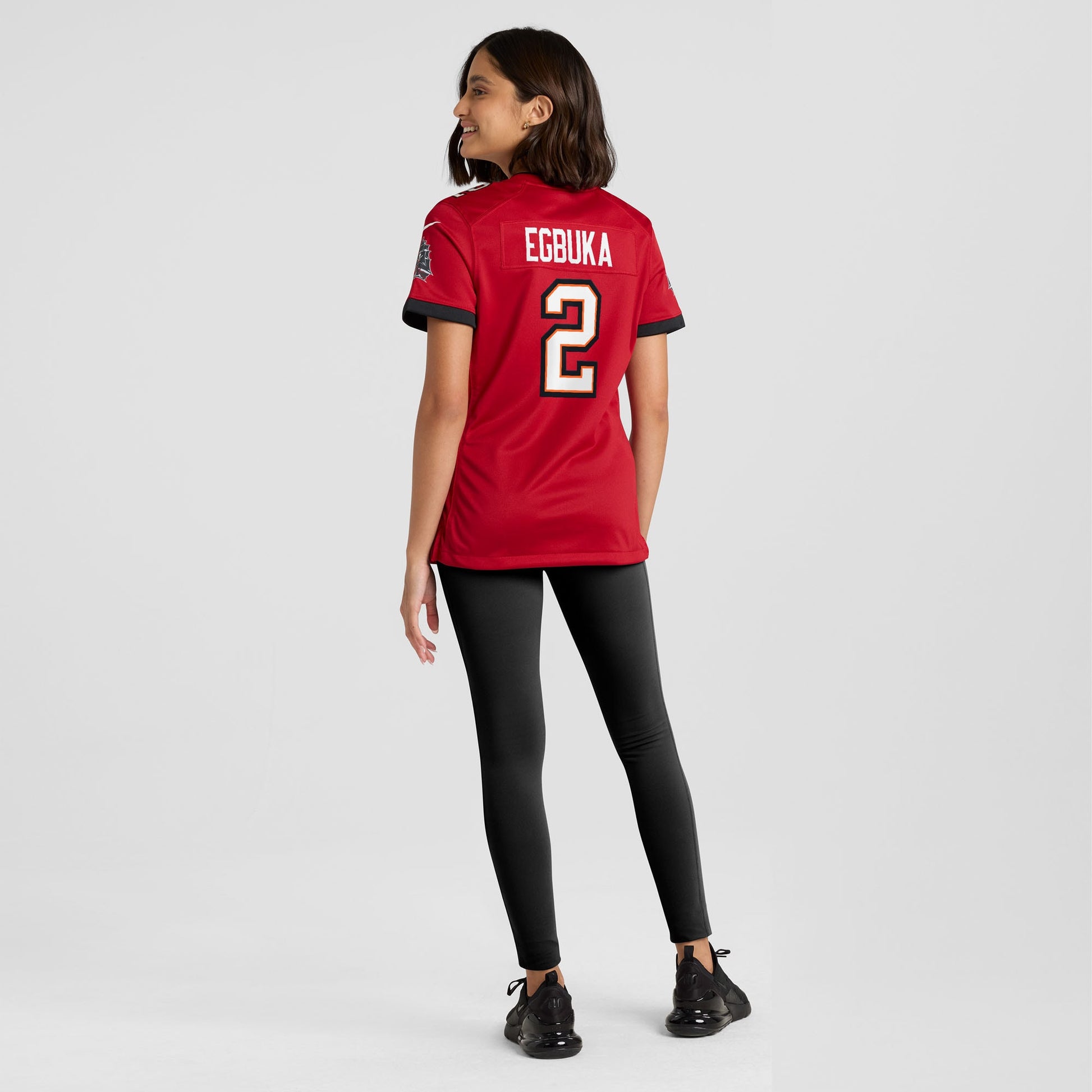 Emeka Egbuka  Tampa Bay Buccaneers Nike Women's Team 50th Season Game Jersey - Red