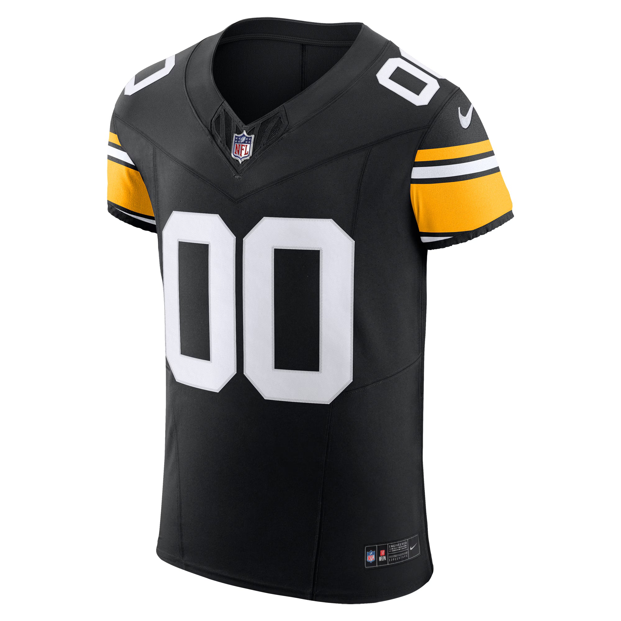 Pittsburgh Steelers Nike  Vapor F.U.S.E. Elite Custom Jersey - Black