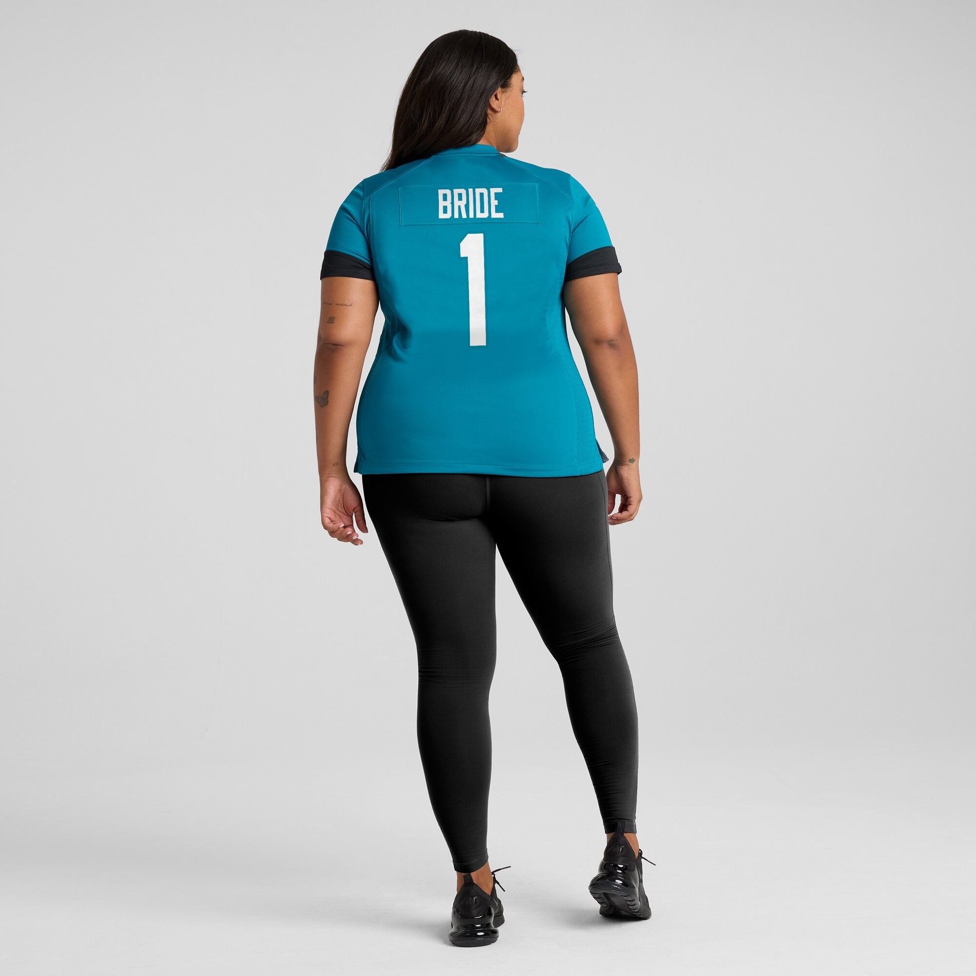 Number 1 Bride Jacksonville Jaguars Nike Women's Game Jersey - Teal