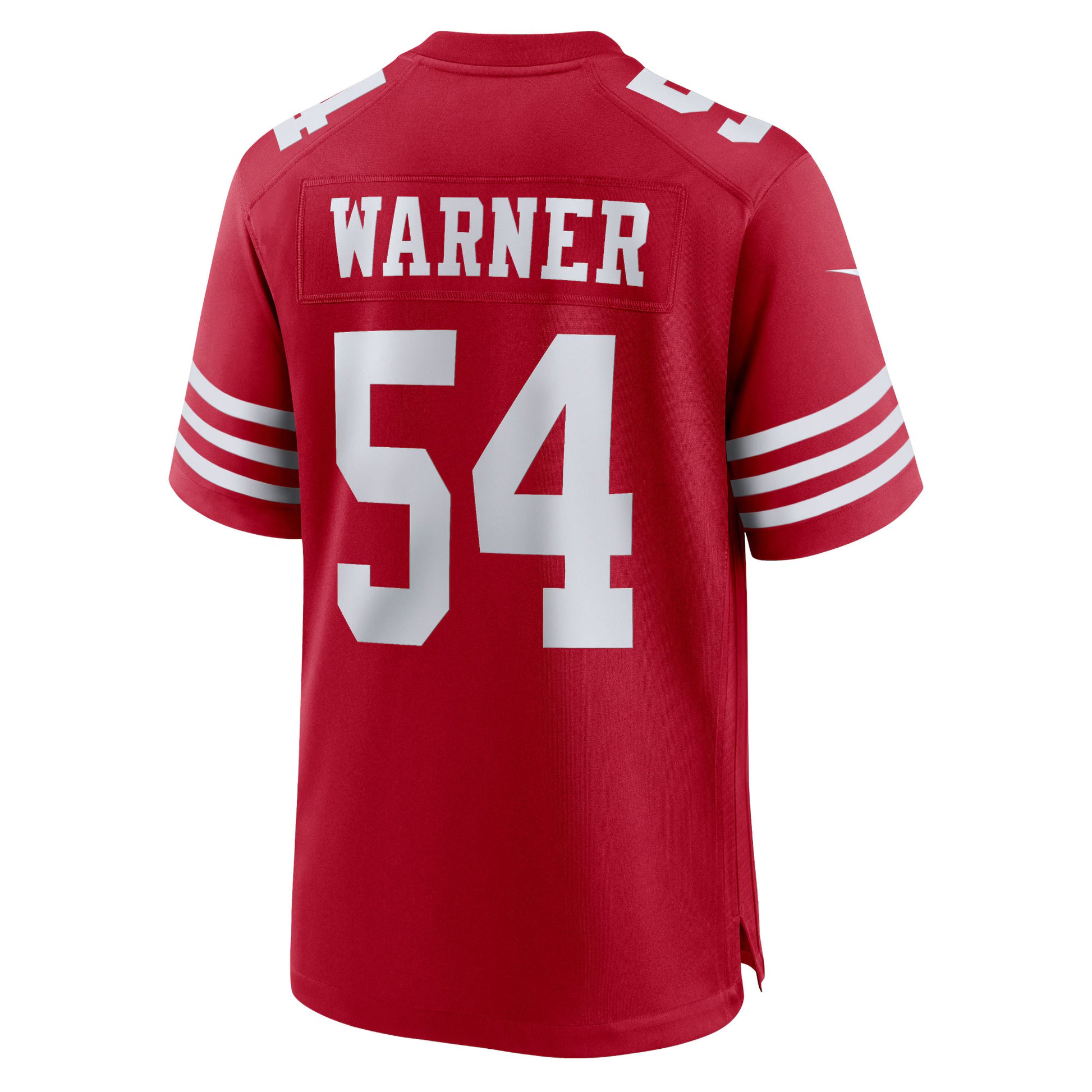 Fred Warner San Francisco 49ers Nike Team Game Player Jersey - Scarlet