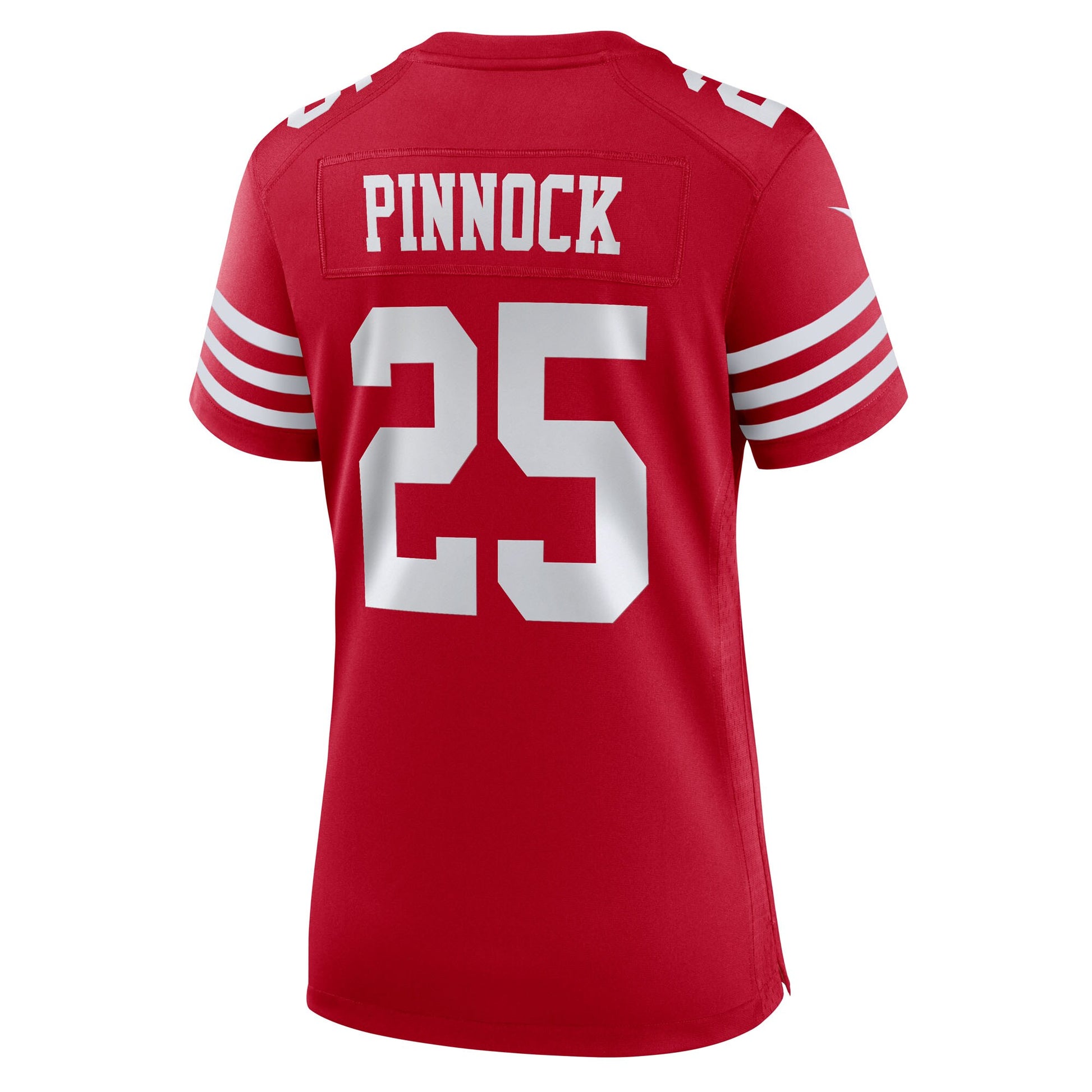 Jason Pinnock San Francisco 49ers Nike Women's Team Game Jersey -  Scarlet