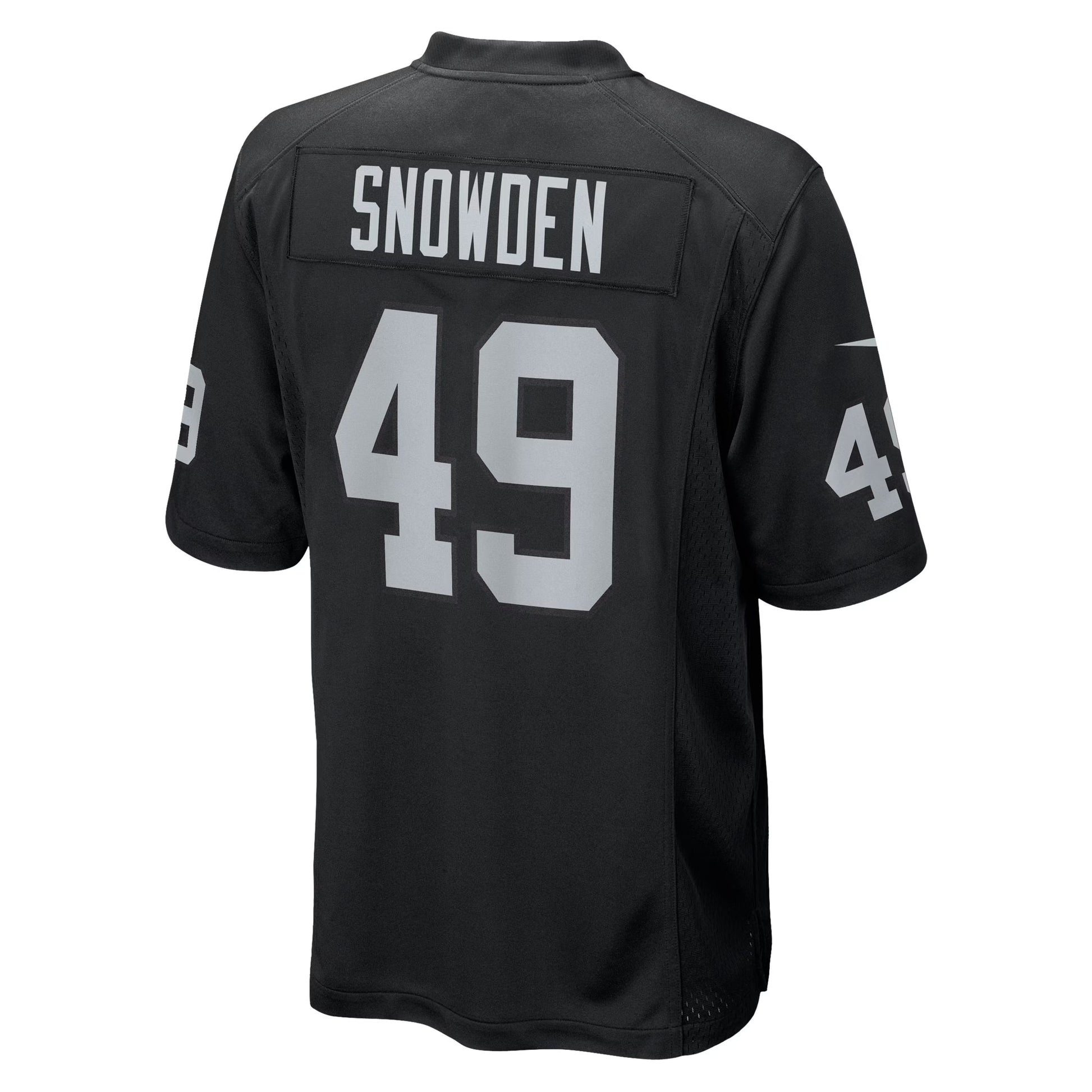 Charles Snowden Las Vegas Raiders Nike Team Game Jersey -  Black
