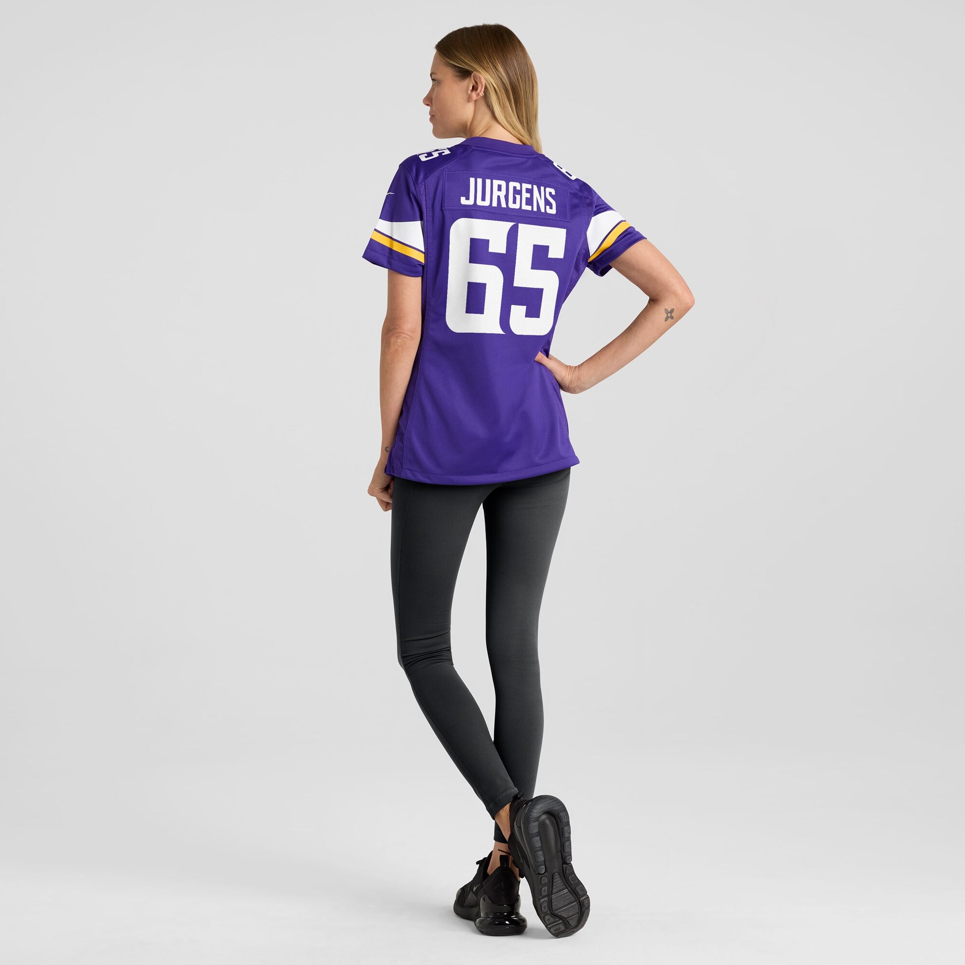 Michael Jurgens Minnesota Vikings Nike Women's Game Jersey -  Purple