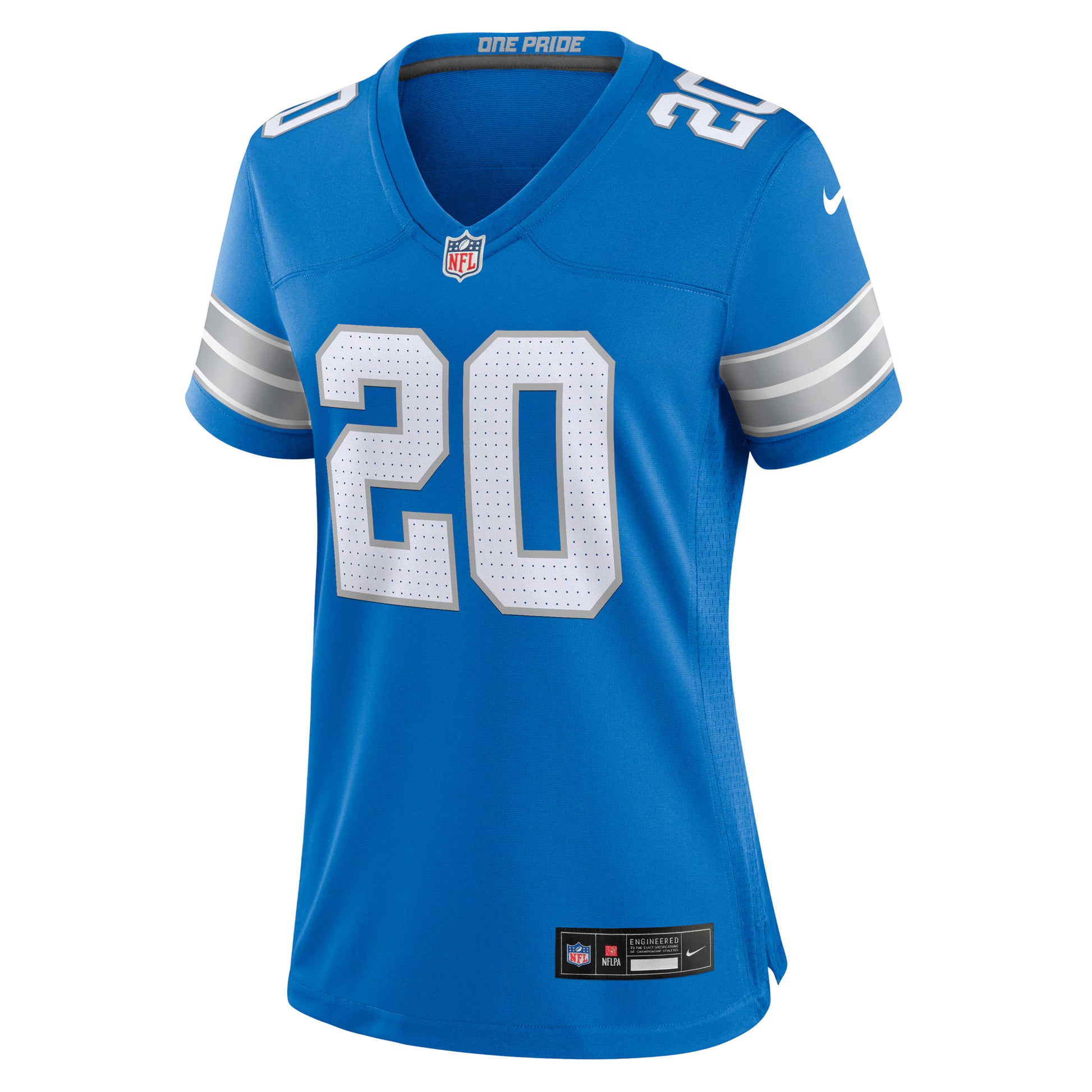 Barry Sanders Detroit Lions Nike Women's Retired Player Game Jersey - Blue