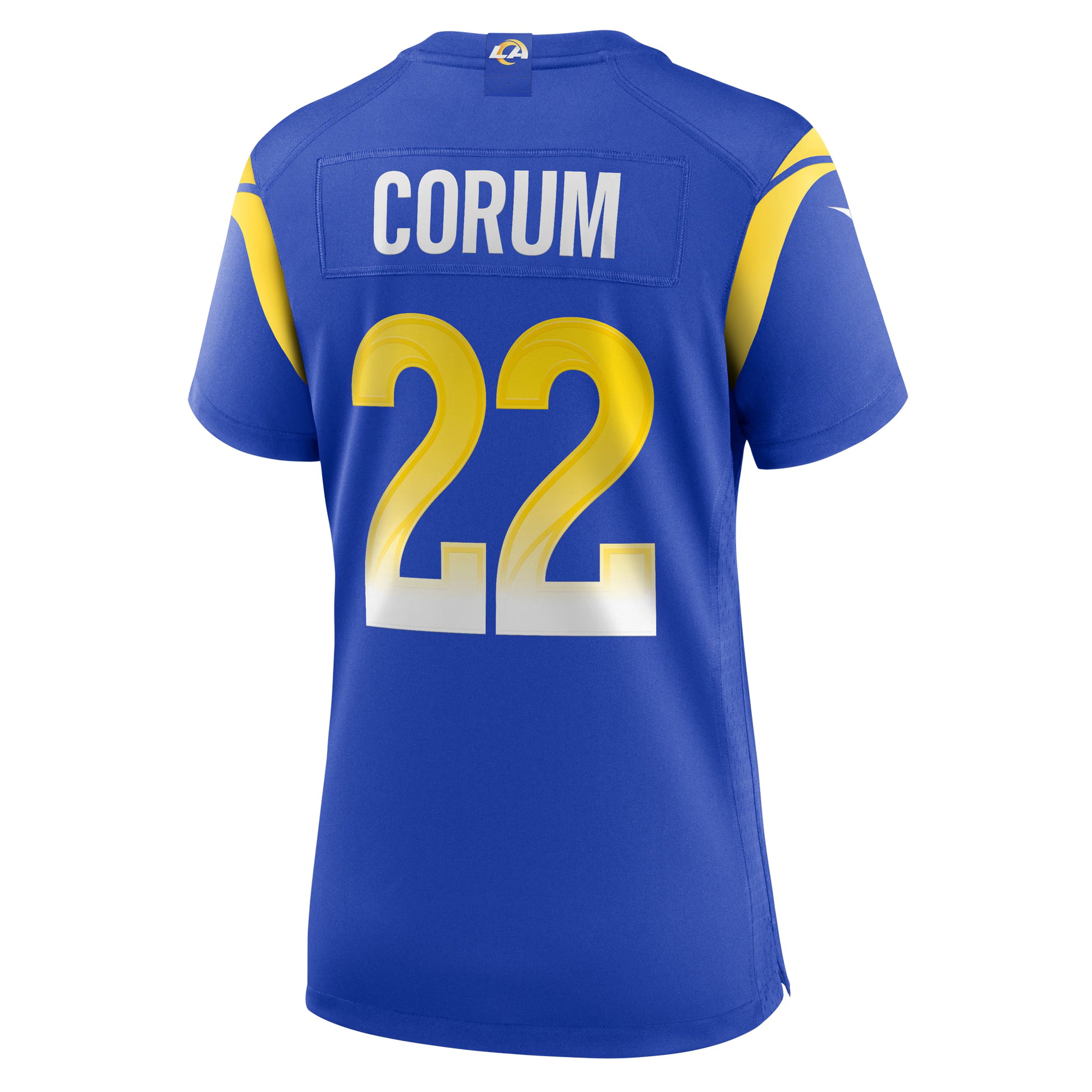 Blake Corum Los Angeles Rams Nike Women's  Game Jersey -  Royal