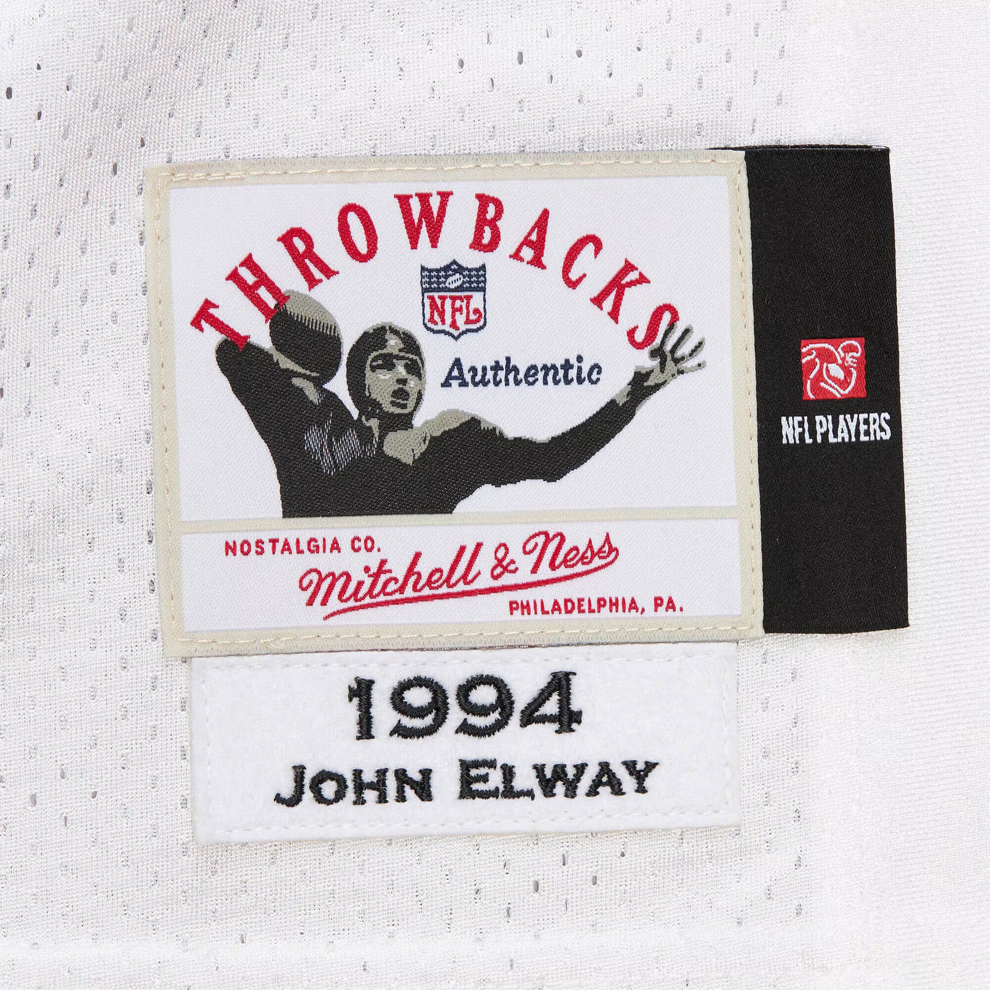 John Elway Denver Broncos 1994 Mitchell &amp; Ness Authentic Throwback Retired Player Jersey - White
