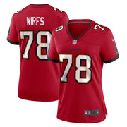 Tristan Wirfs Tampa Bay Buccaneers Nike Women's Team Game Jersey -  Red