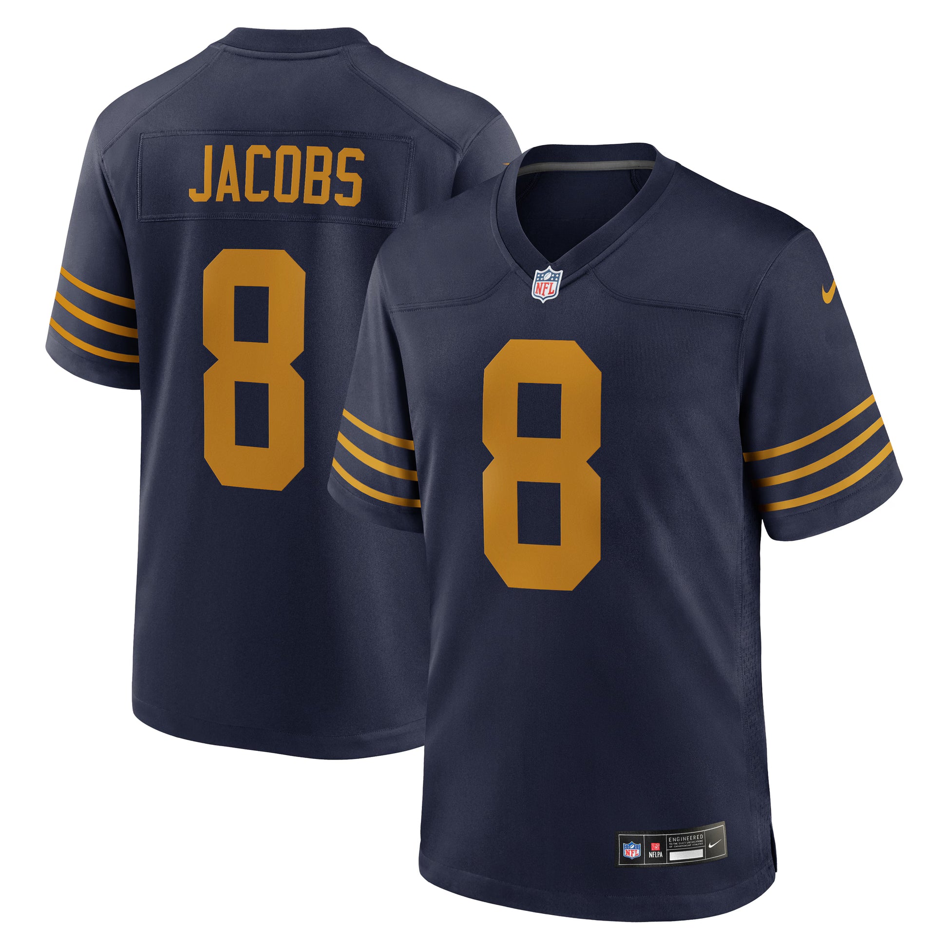 Josh Jacobs Green Bay Packers Nike The 1923 Classic Game Jersey - Navy