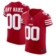 San Francisco 49ers Nike Vapor F.U.S.E. Elite Custom Jersey - Scarlet