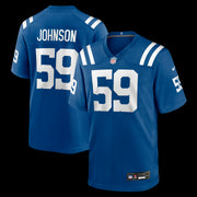 Buddy Johnson Indianapolis Colts Nike Team Game Jersey -  Royal
