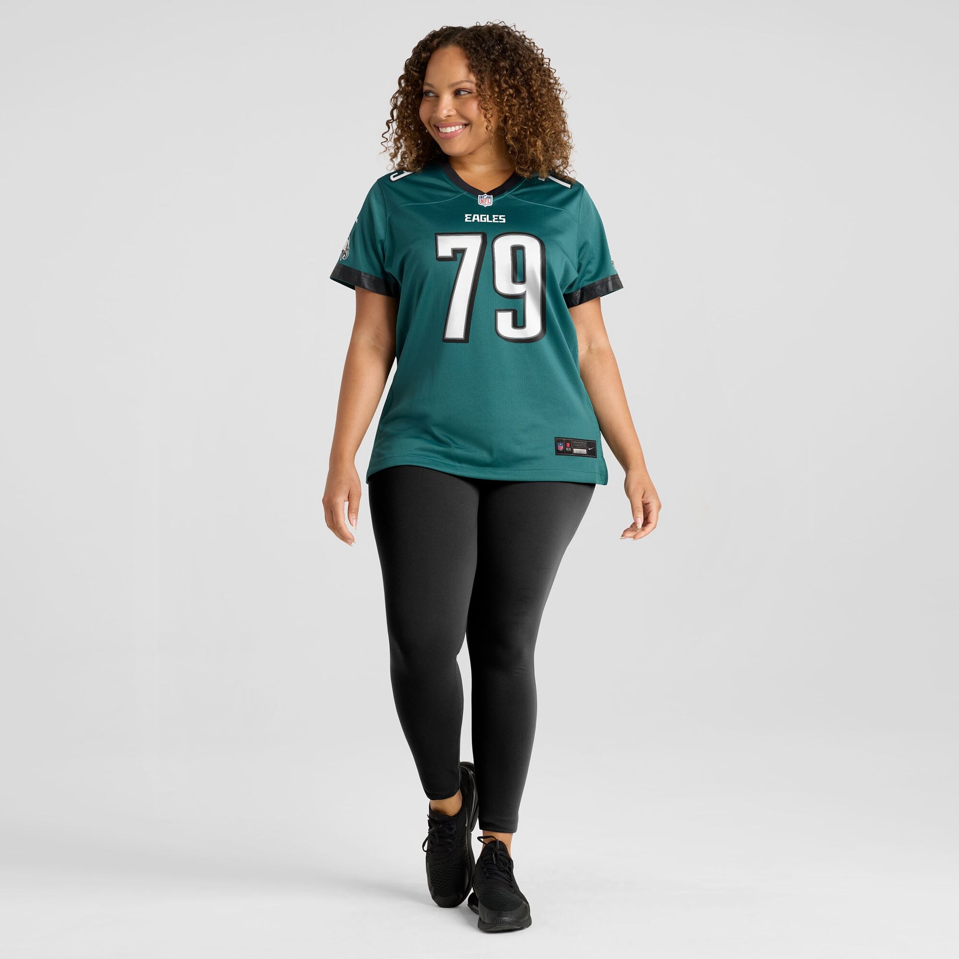 Matt Pryor Philadelphia Eagles Nike Women's Team Game Jersey - Midnight Green