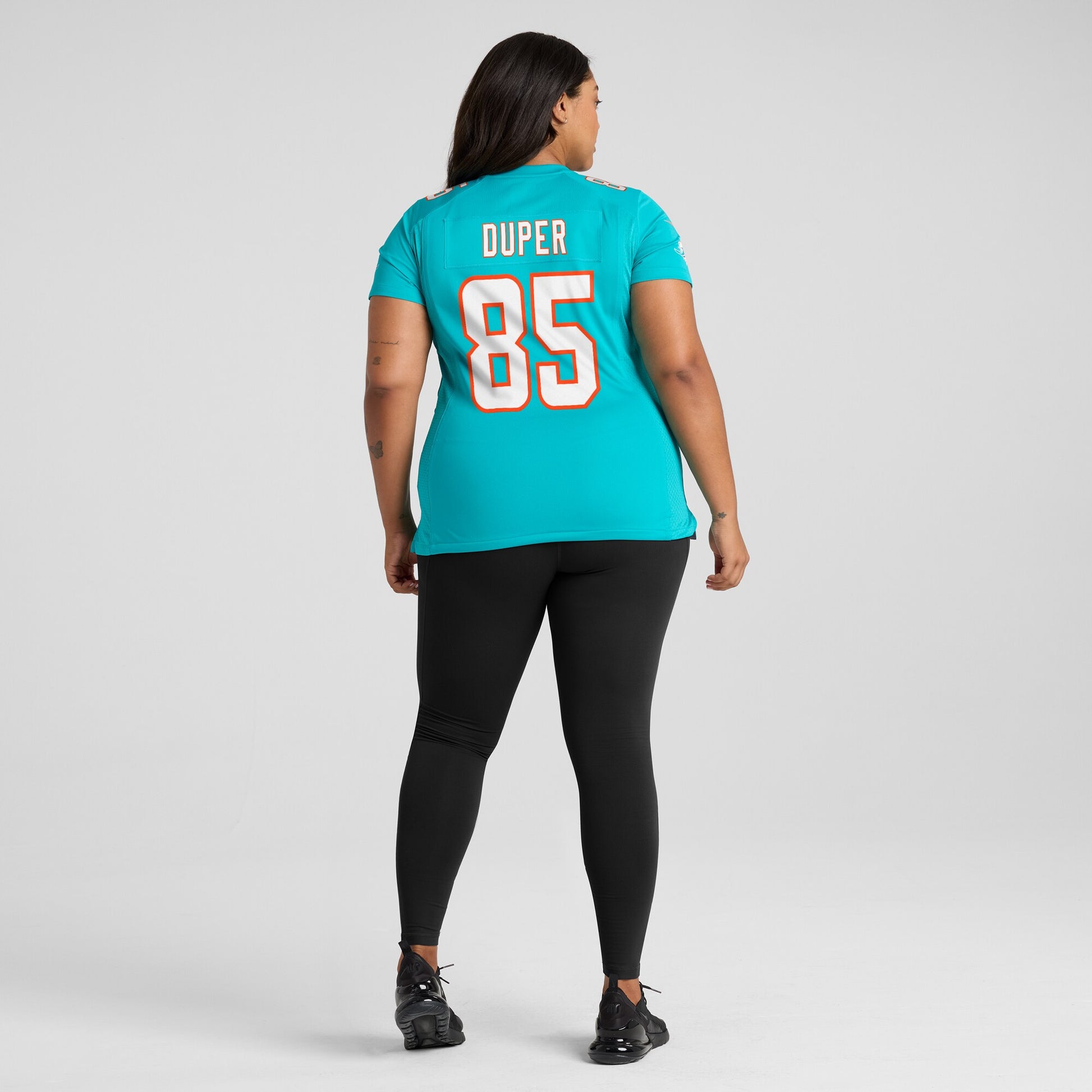 Mark Duper Miami Dolphins Nike Women's Game Retired Player Jersey - Aqua