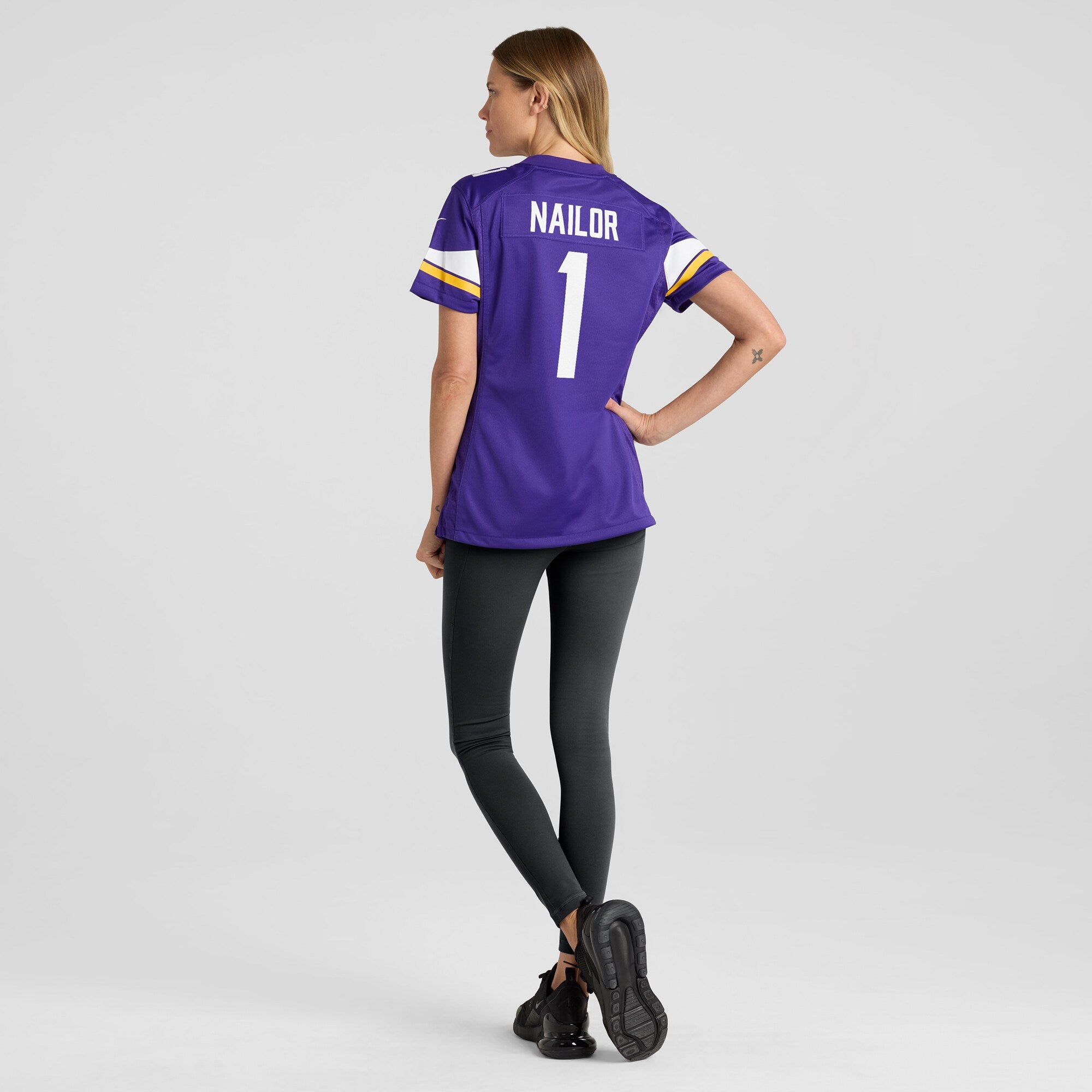 Jalen Nailor Minnesota Vikings Nike Women's Team Game Jersey -  Purple