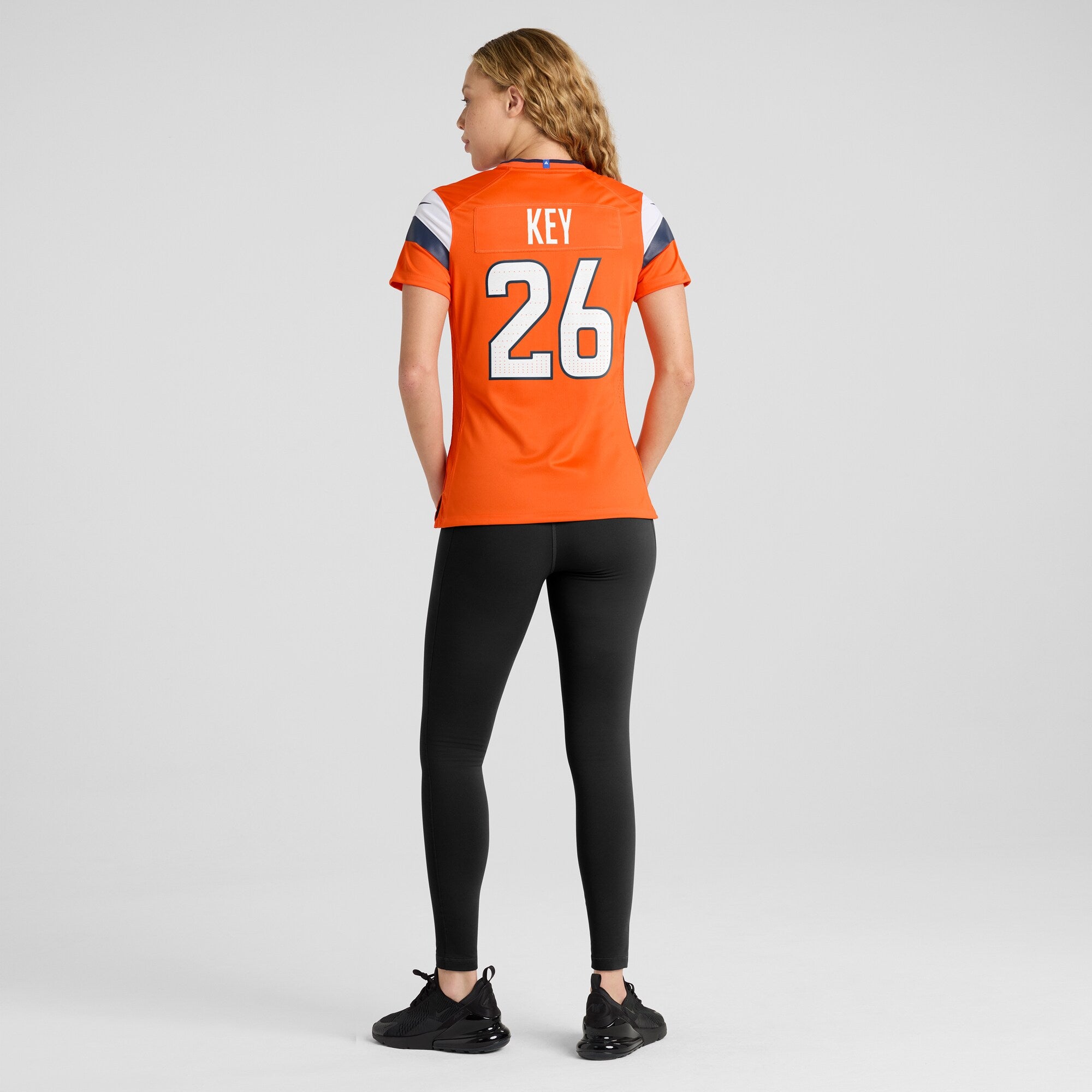 Devon Key Denver Broncos Nike Women's Team Game Jersey -  Orange