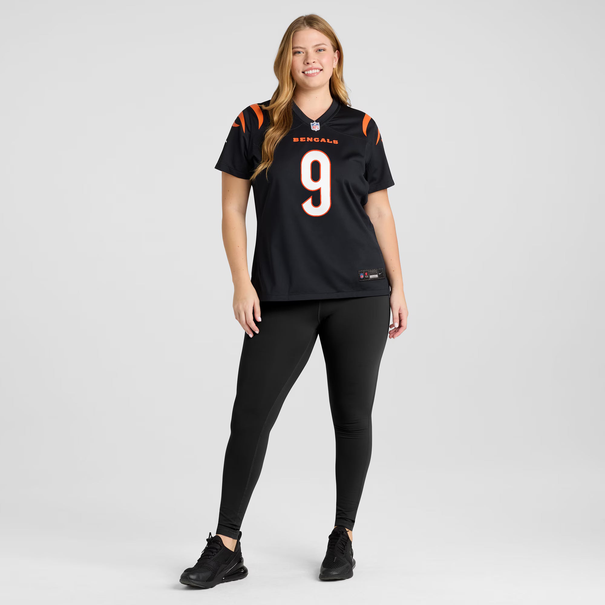 Joe Burrow Cincinnati Bengals Women's Nike Player Game Jersey - Black