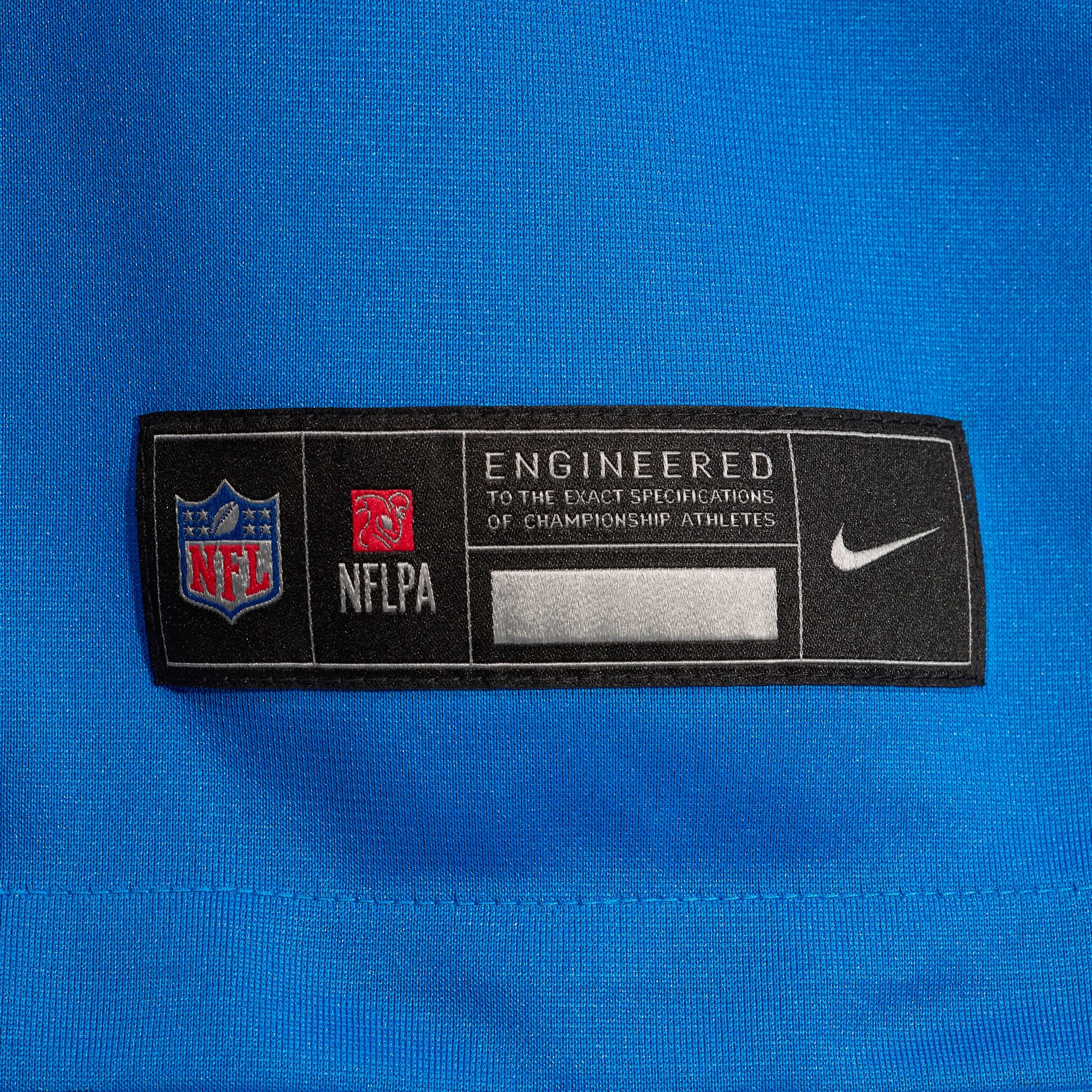 Detroit Lions Nike Alternate Custom Game Jersey - Blue