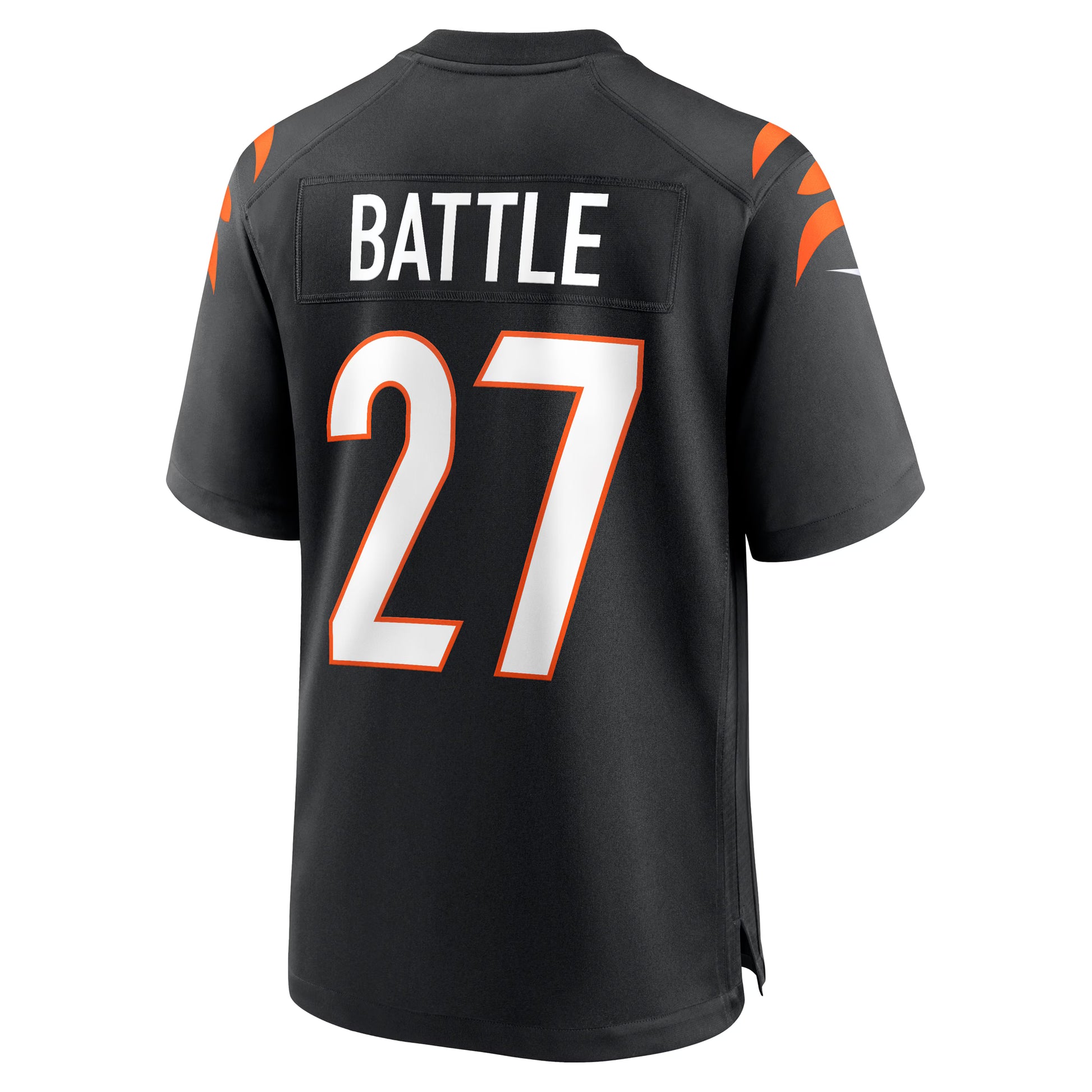 Jordan Battle Cincinnati Bengals Nike Team Game Jersey -  Black