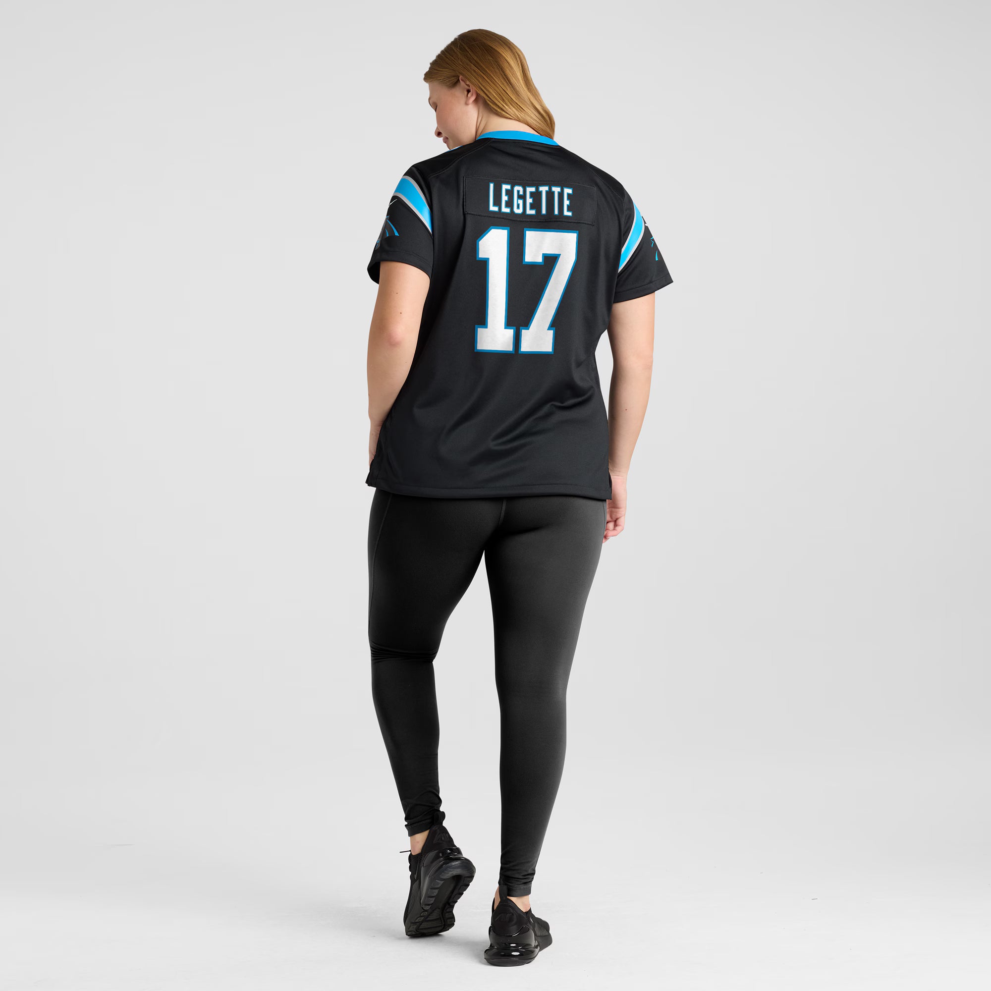Xavier Legette Carolina Panthers Nike Women's Game Jersey -  Black
