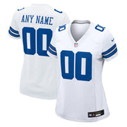 Dallas Cowboys Nike Women's Custom Game Jersey - White