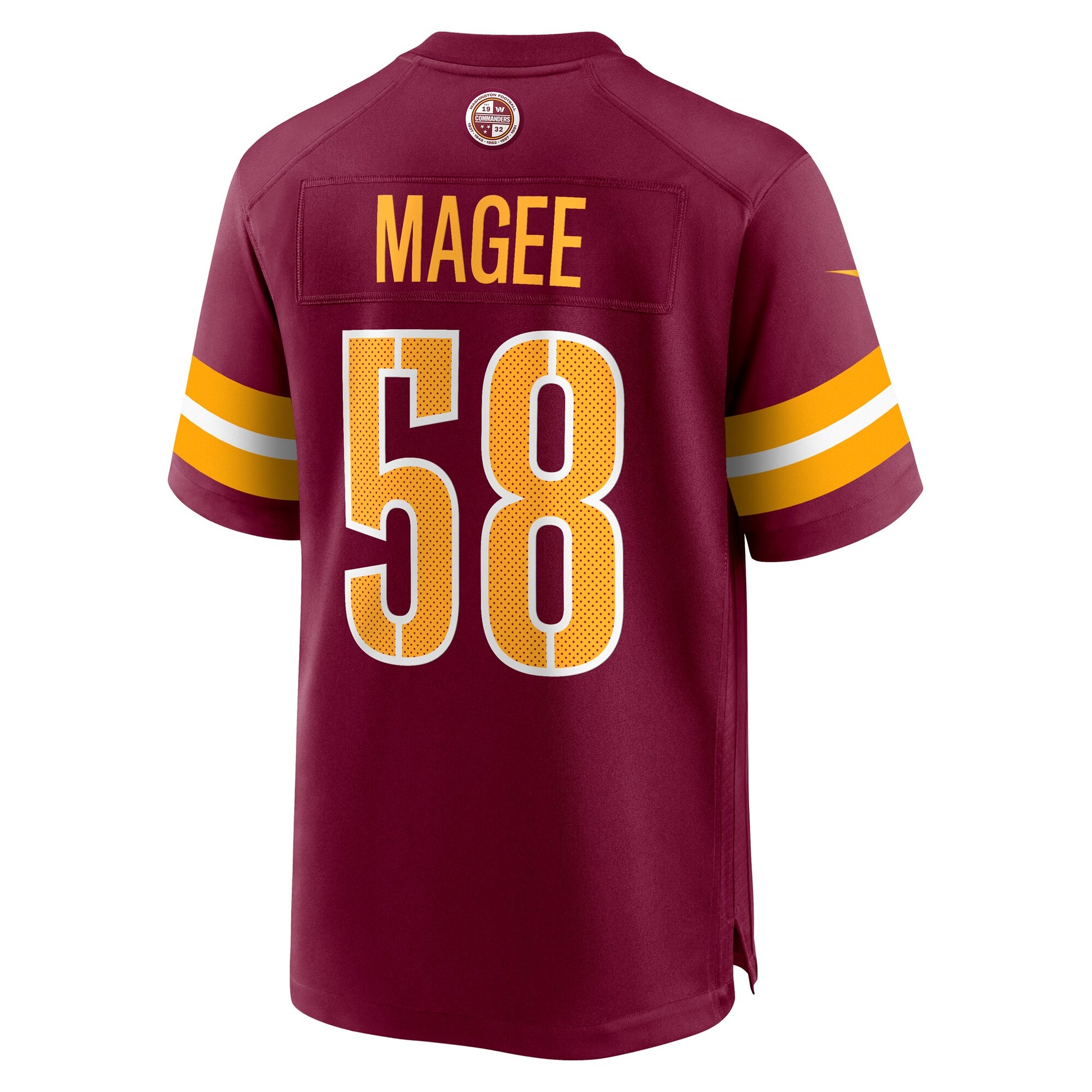 Jordan Magee Washington Commanders Nike  Game Jersey -  Burgundy