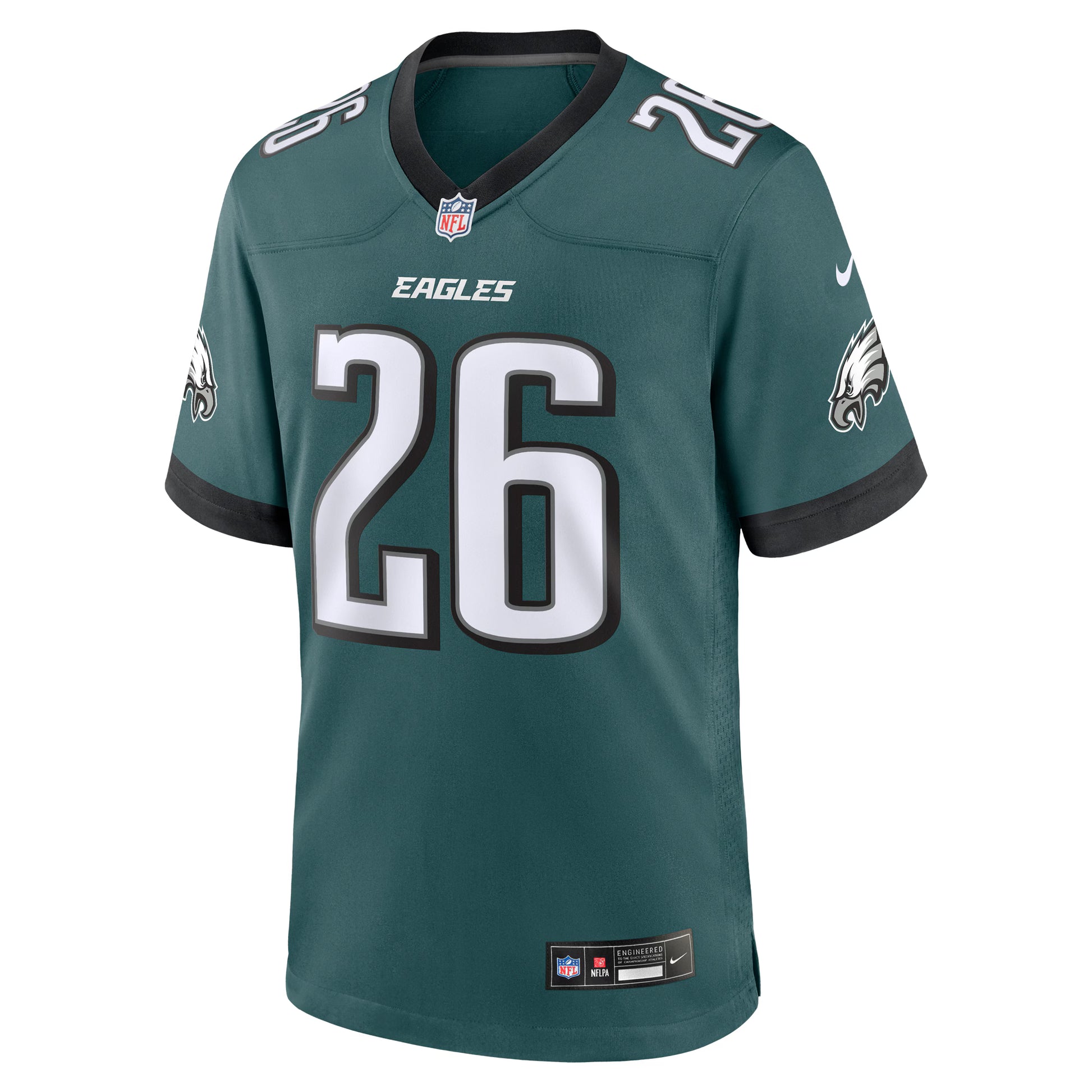 Saquon Barkley Philadelphia Eagles Nike Game Player Jersey - Midnight Green