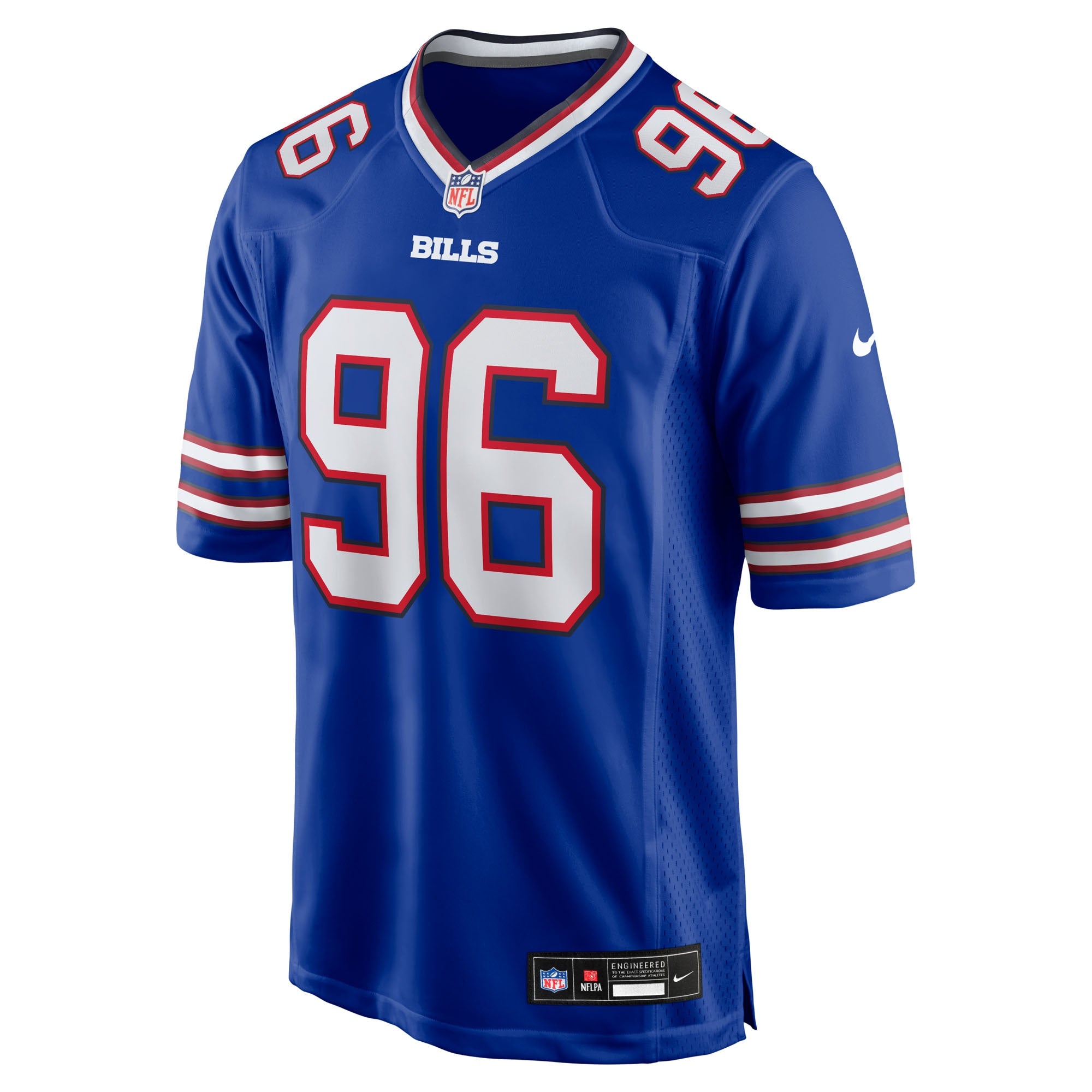 Deone Walker Buffalo Bills Nike Team Game Jersey -  Royal
