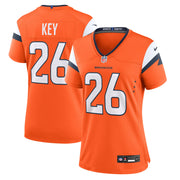 Devon Key Denver Broncos Nike Women's Team Game Jersey -  Orange