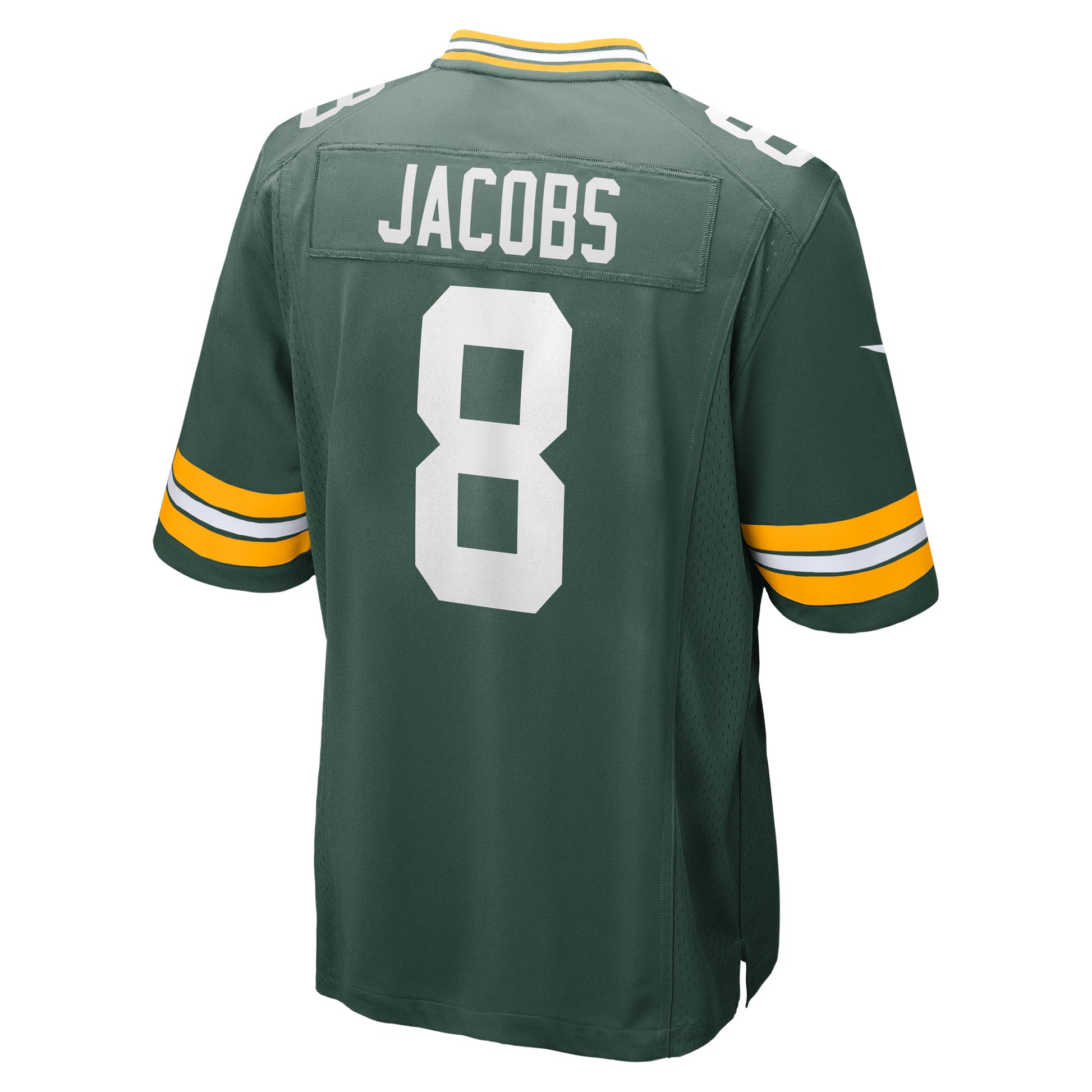 Josh Jacobs Green Bay Packers Nike Team Game Jersey -  Green